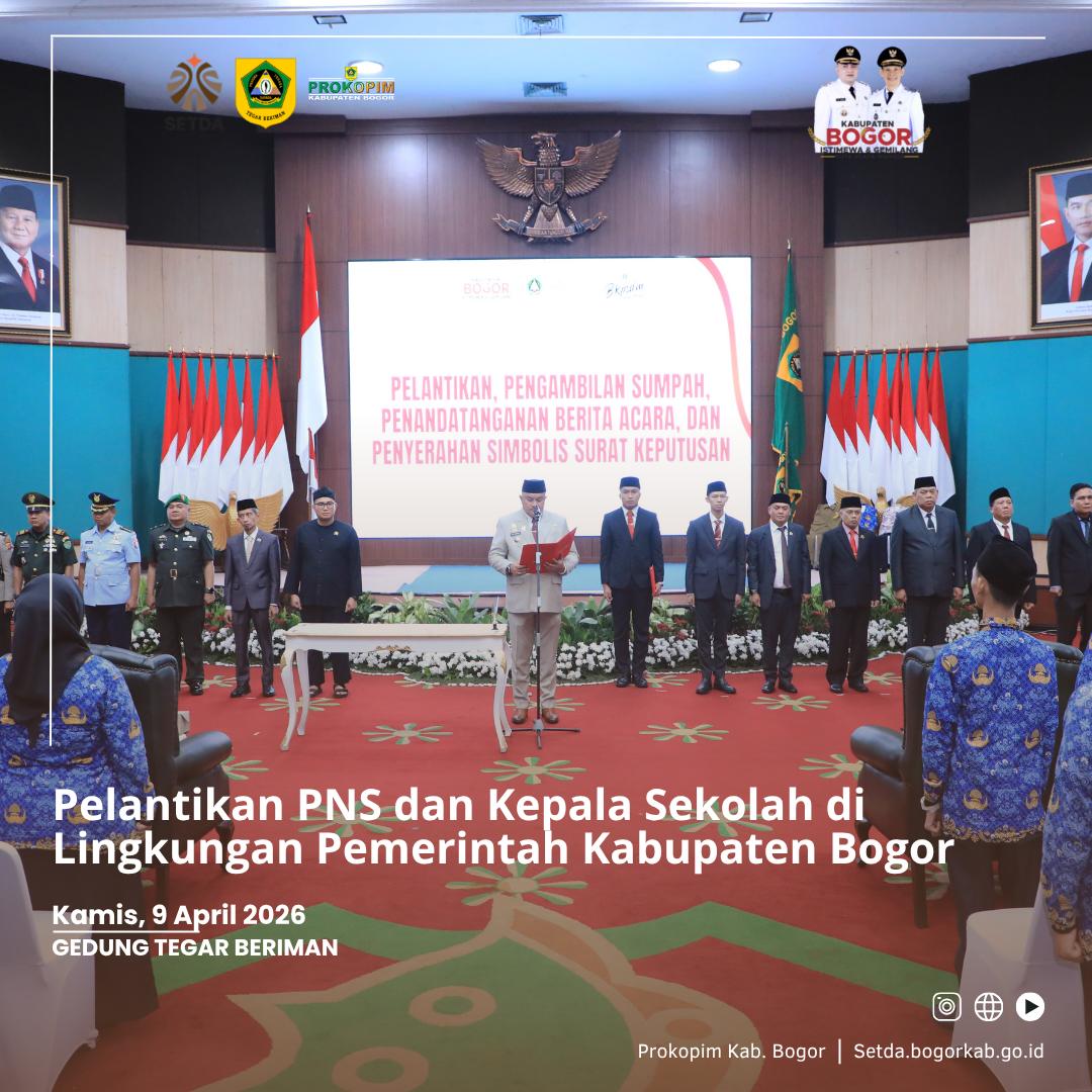 Bupati Bogor Tegaskan ASN Wajib Responsif, Profesional, dan Berorientasi Pelayanan Publik