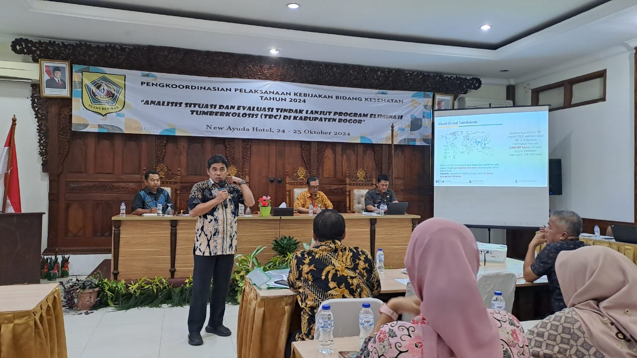 Tingkatkan Kolaborasi dan Komitmen, Pemkab Bogor Bersama Tim Percepatan Evaluasi Program Eliminasi TBC