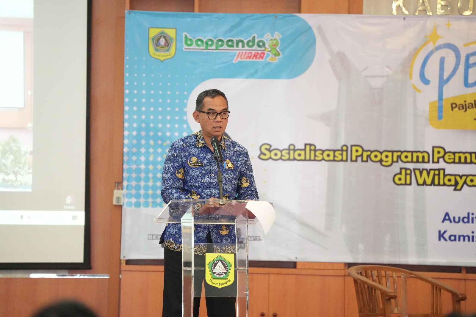 Sekda Ajat Minta Jajarannya Aktif Sosialisasikan Program Pemutihan Pajak Kendaraan Bermotor Tahun 2024