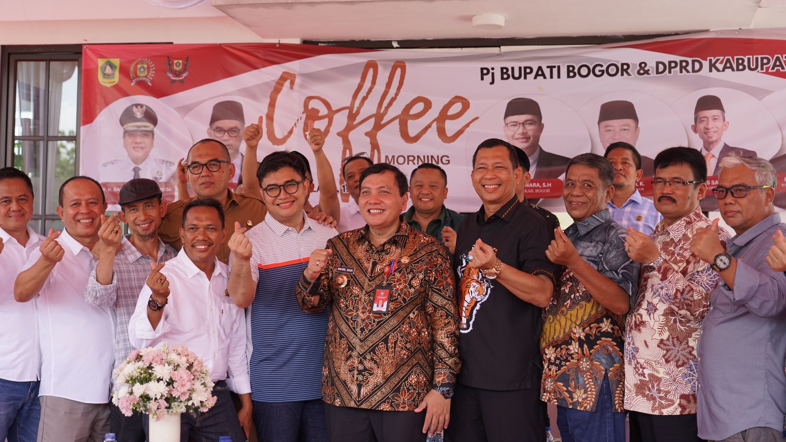 Melalui Coffee Morning, Pemkab dan DPRD Bogor Bahas Pembangunan Bumi Tegar Beriman Masa Depan