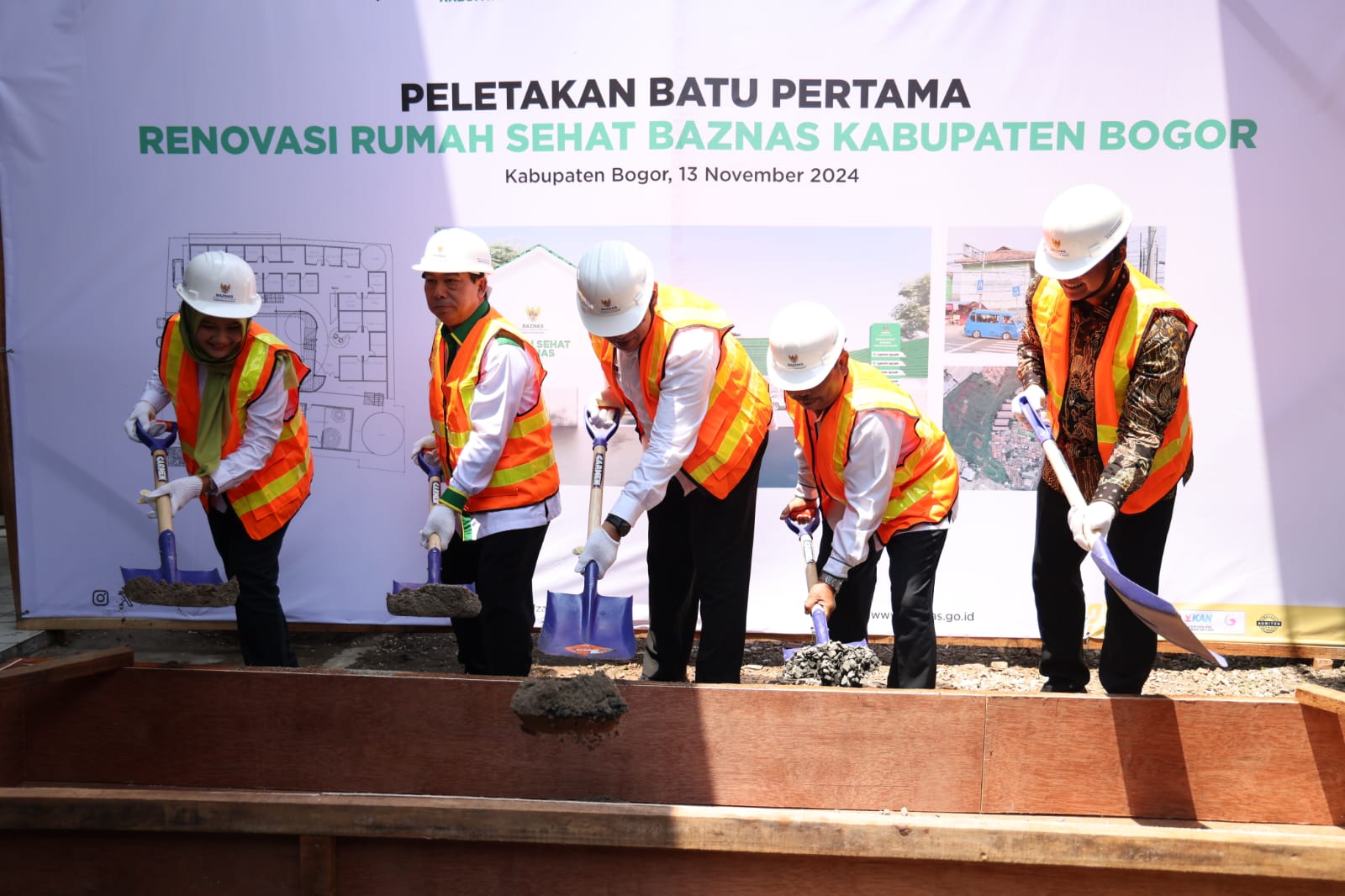 Pemkab Bogor Sambut Baik Pembangunan Rumah Sehat Baznas Kabupaten Bogor