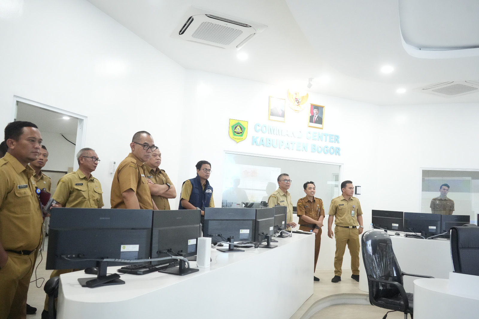 Sekda Pastikan Teknologi Informasi di Command Center Sudah Mumpuni Dukung Pilkada Kabupaten Bogor