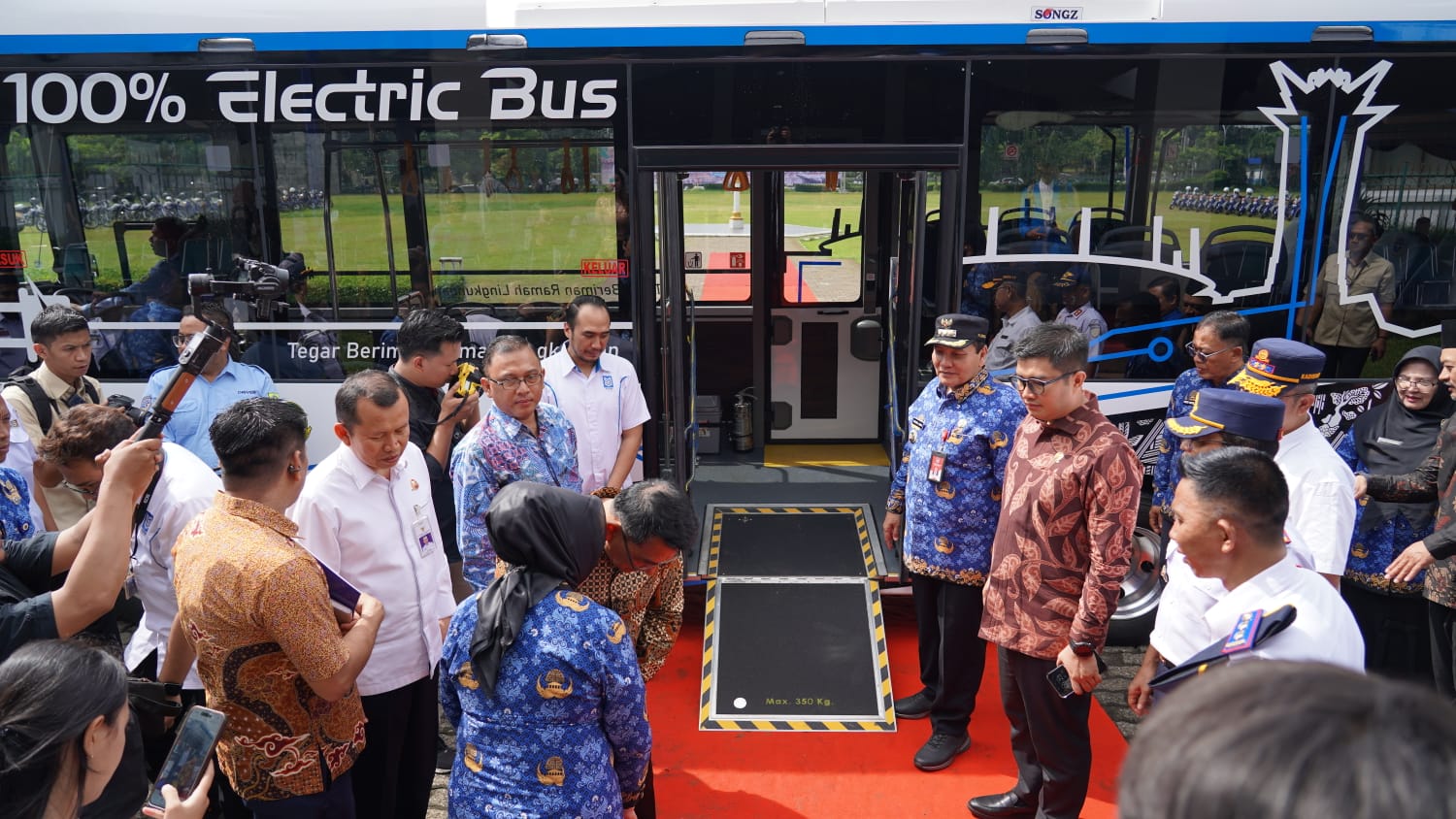 novasi Transportasi, Pemkab Bogor Luncurkan Bus Listrik Sentul-Bojong Gede Jadi Rute Perdana