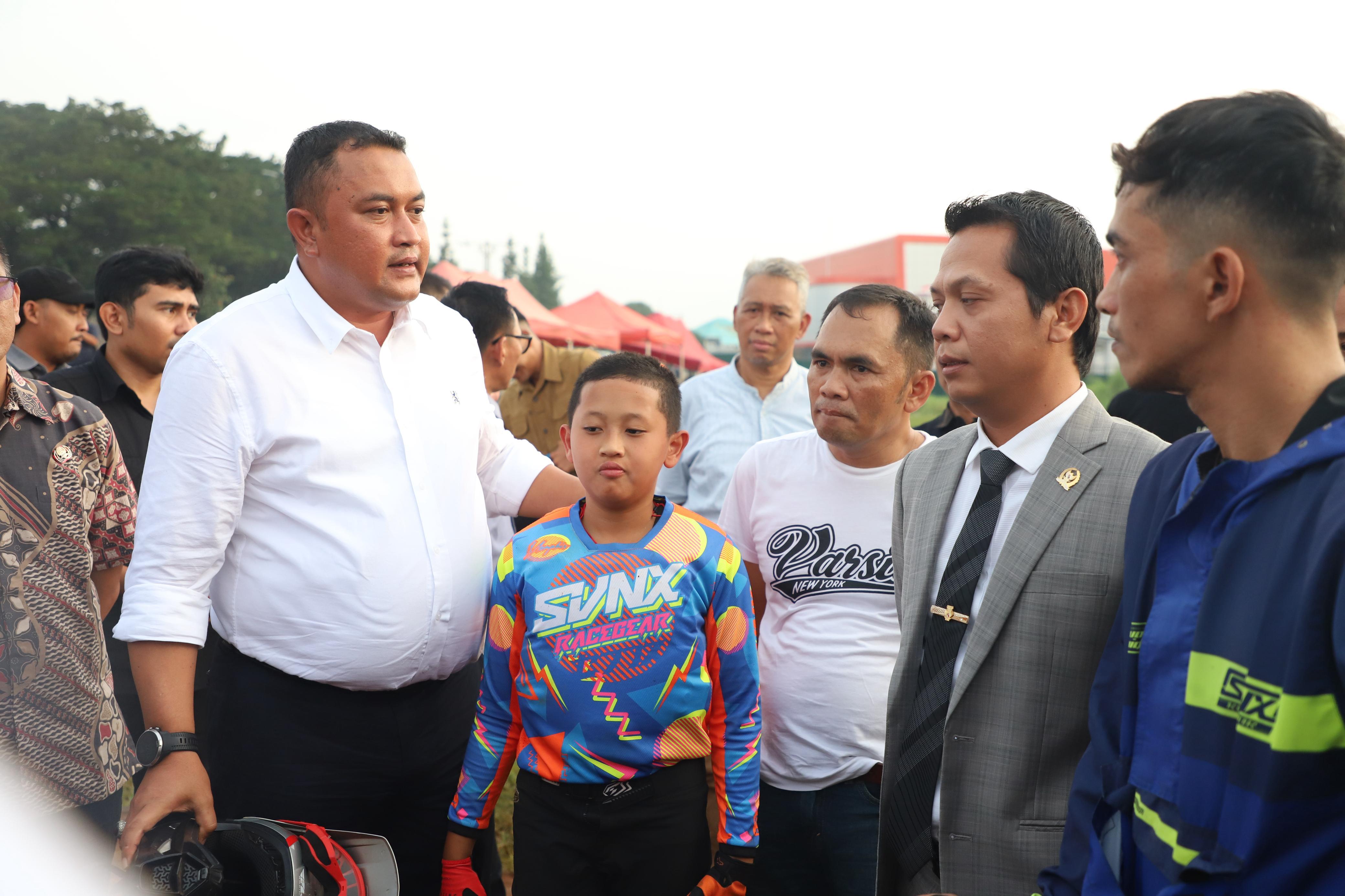Bupati Bogor Tinjau Venue Motorcross di Pakansari, Dorong Kawasan Olahraga Terpadu