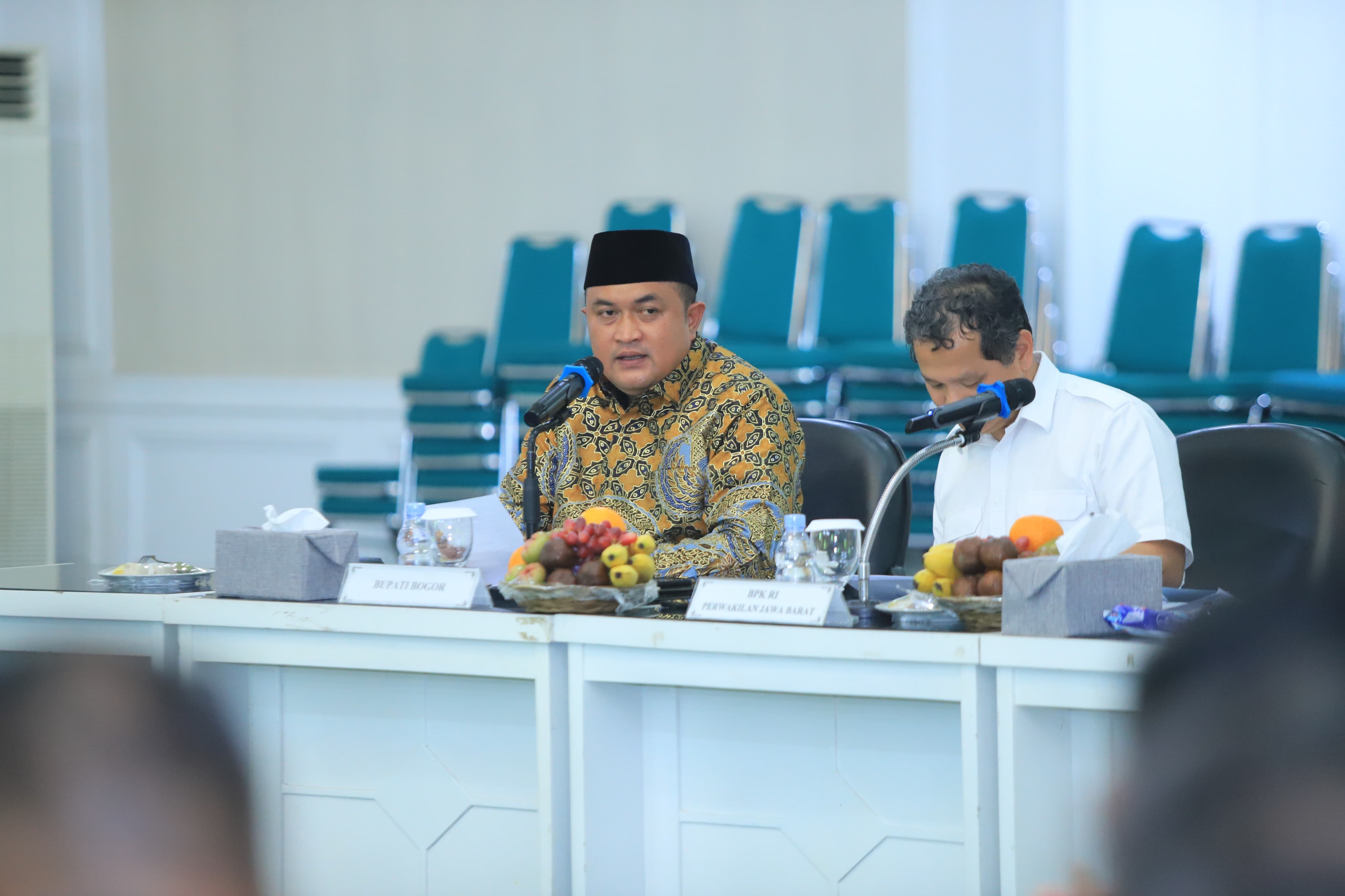 Bupati Bogor Rudy Susmanto: Pemeriksaan BPK Momentum Perbaikan Pemerintahan