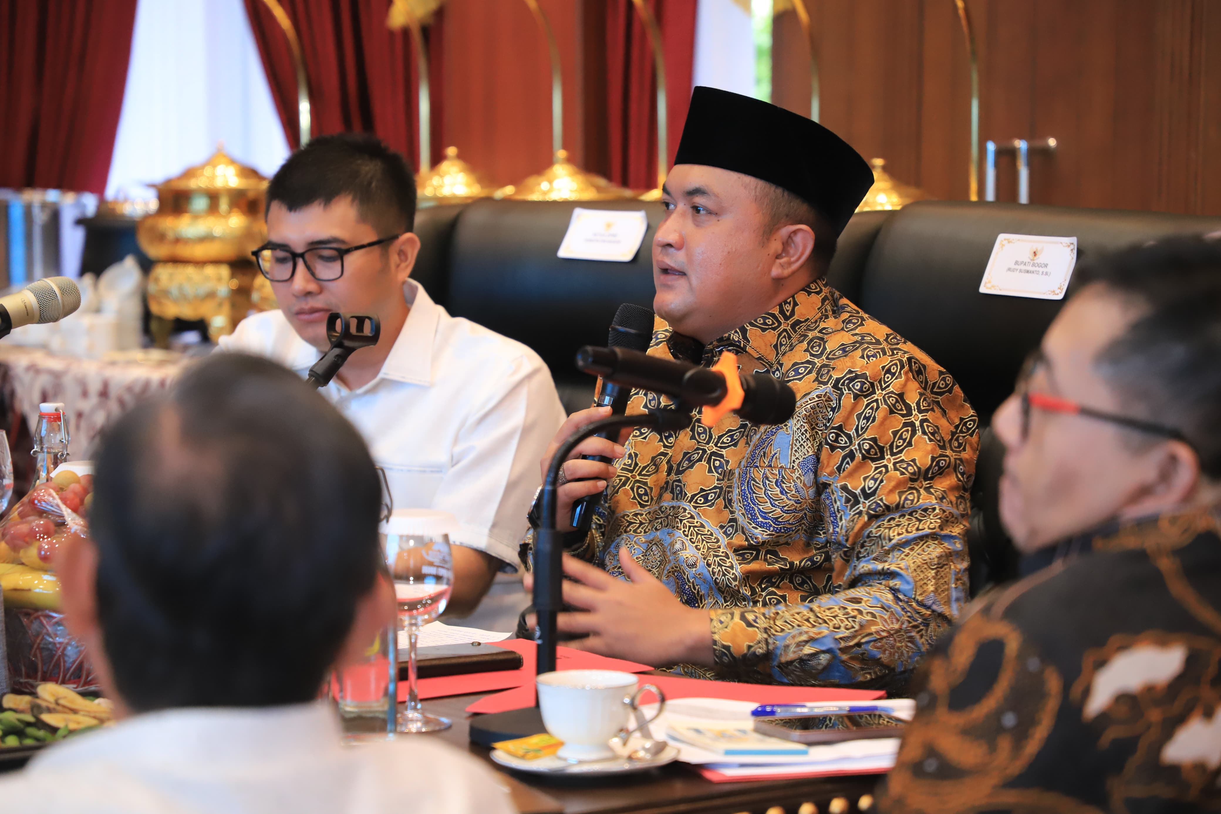 Rakor Prioritas Pembangunan, Bupati Bogor Tegaskan Komitmen Sinergi Pusat, Provinsi, dan Daerah