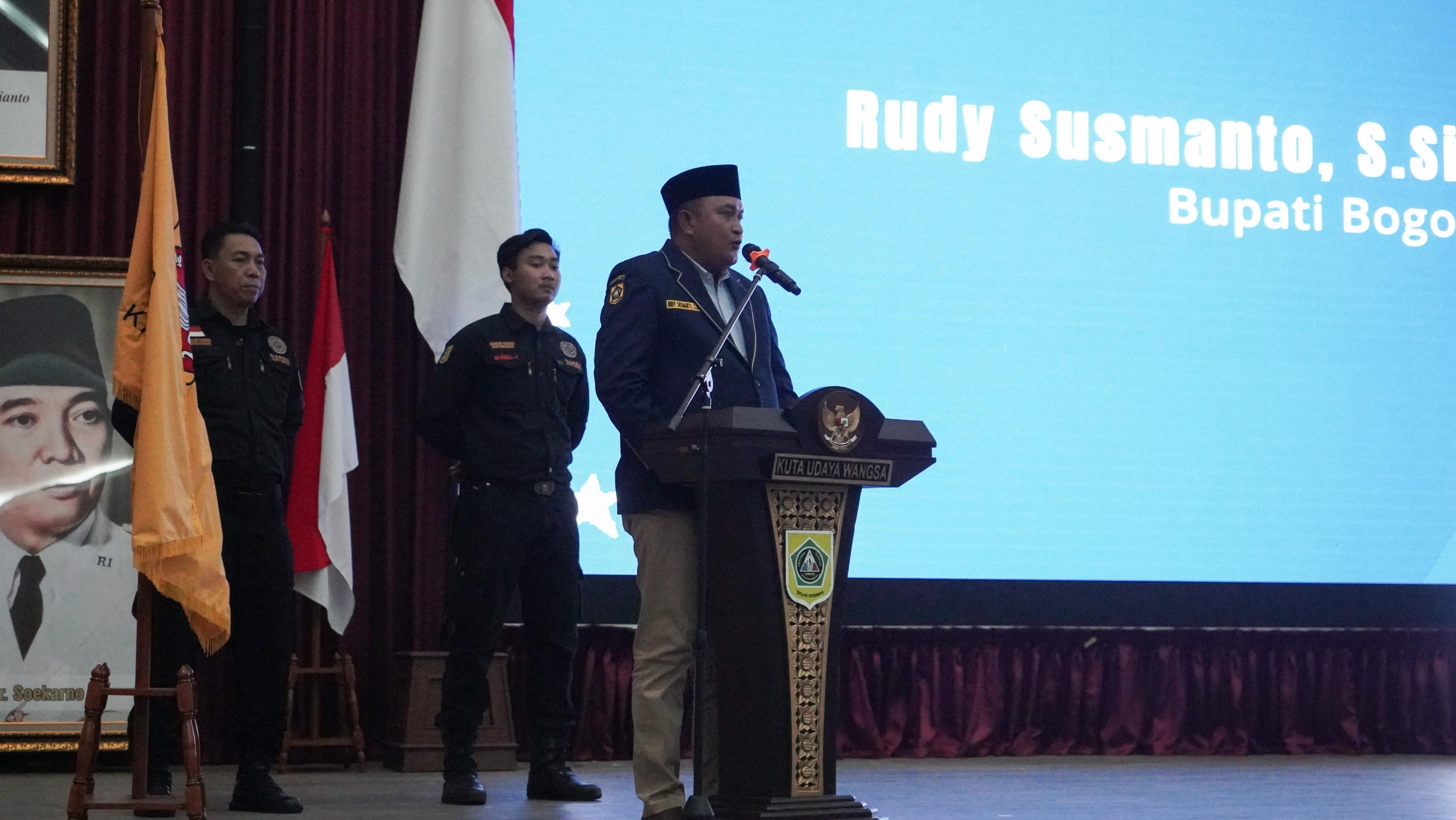 Lantik Ketua dan Pengurus Karang Taruna 2025–2030,  Bupati Bogor Tekankan Peran Strategis Pemuda