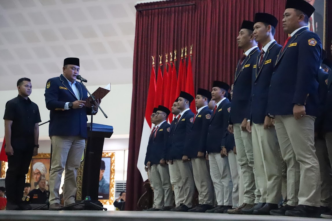 Bupati Bogor Tegaskan Peran Pemuda dalam Membangkitkan Semangat Nasionalisme Saat Pelantikan Karang Taruna Kabupaten Bogor  Periode 2025 – 2030