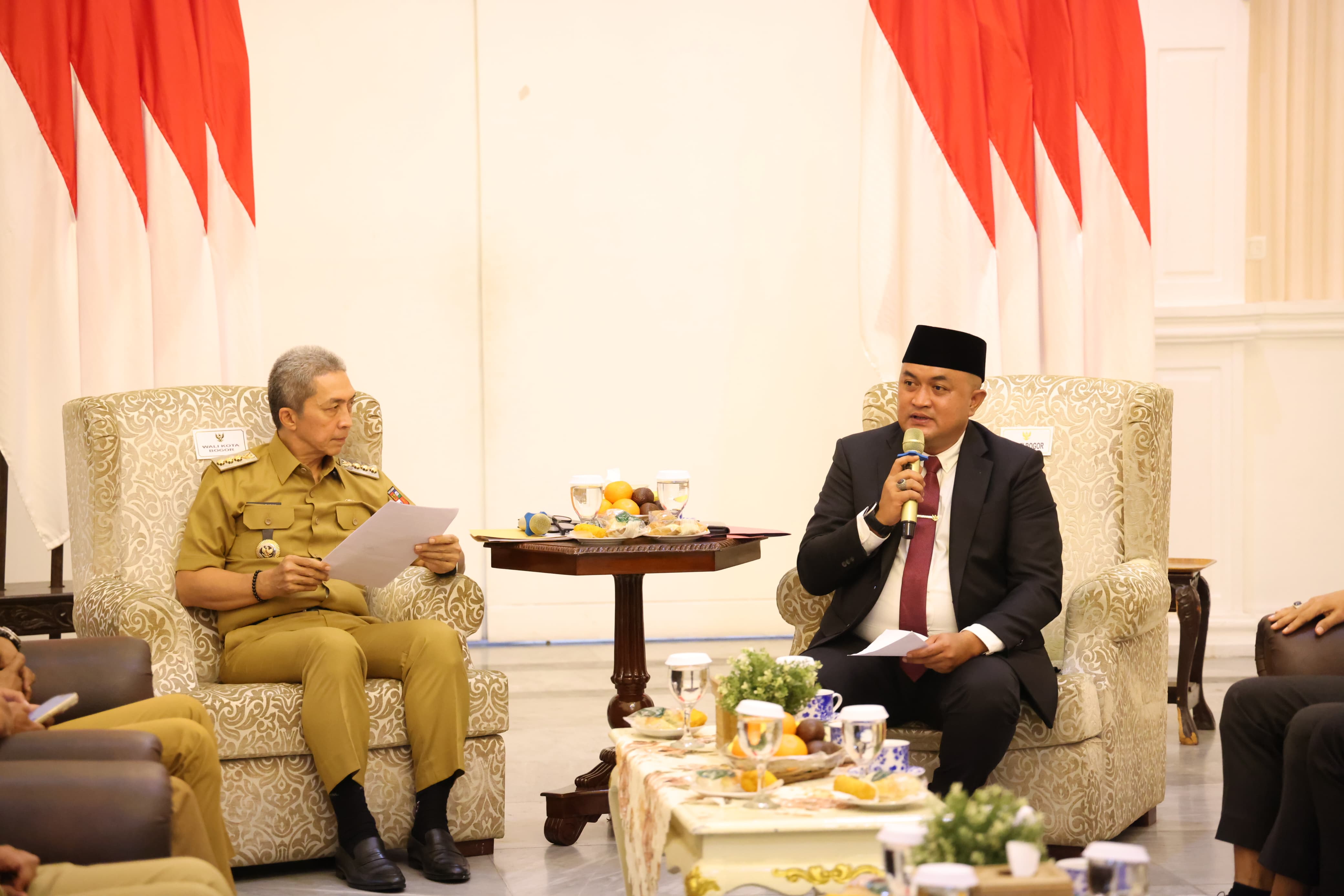 Rudy Susmanto dan Dedie Rachim Sepakat Bangun Bogor Bersama Lewat Sinergi Nyata