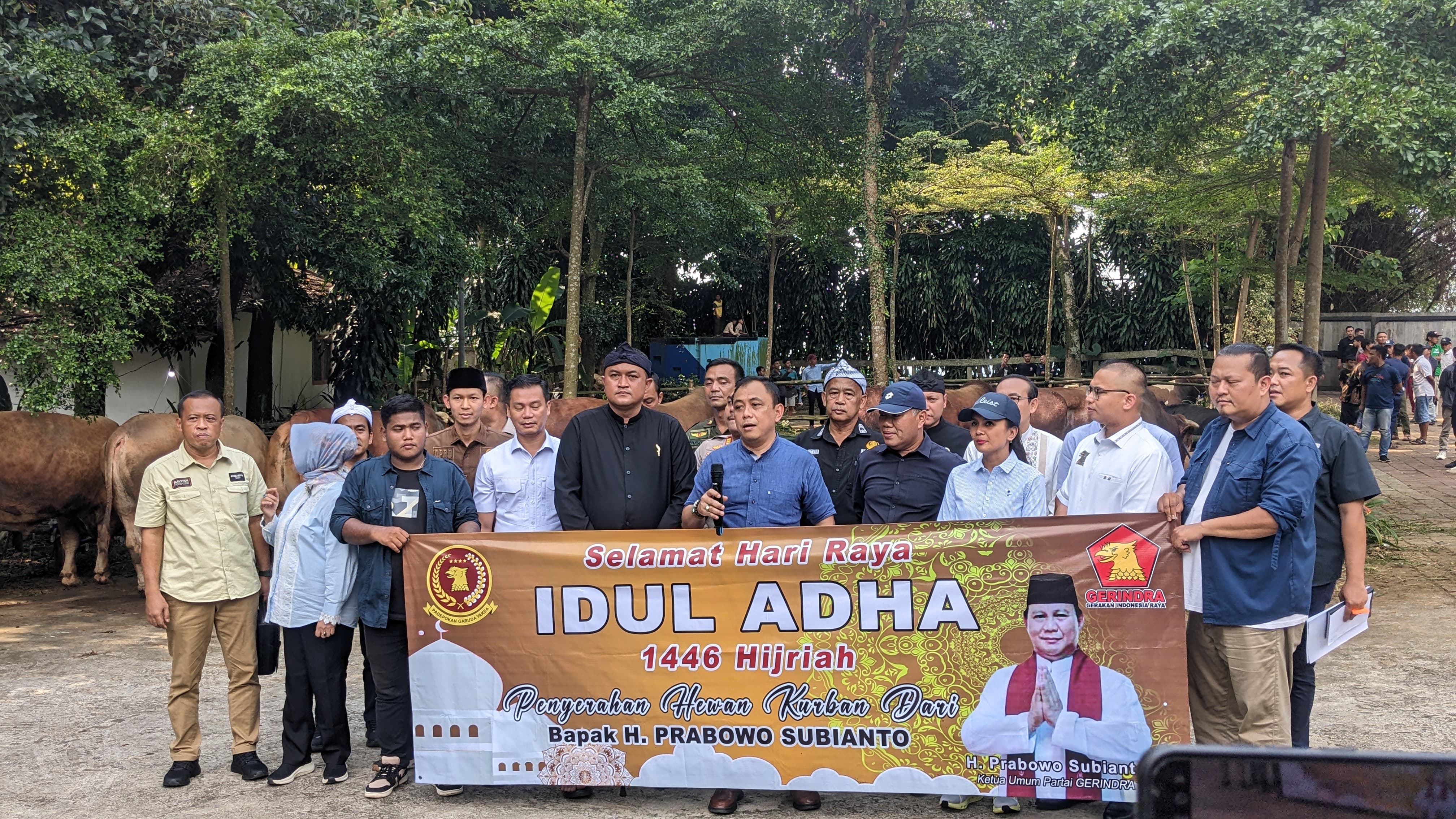 Bupati Bogor Ucapkan Terima Kasih kepada Presiden RI atas Bantuan 58 Ekor Sapi Kurban untuk Warga