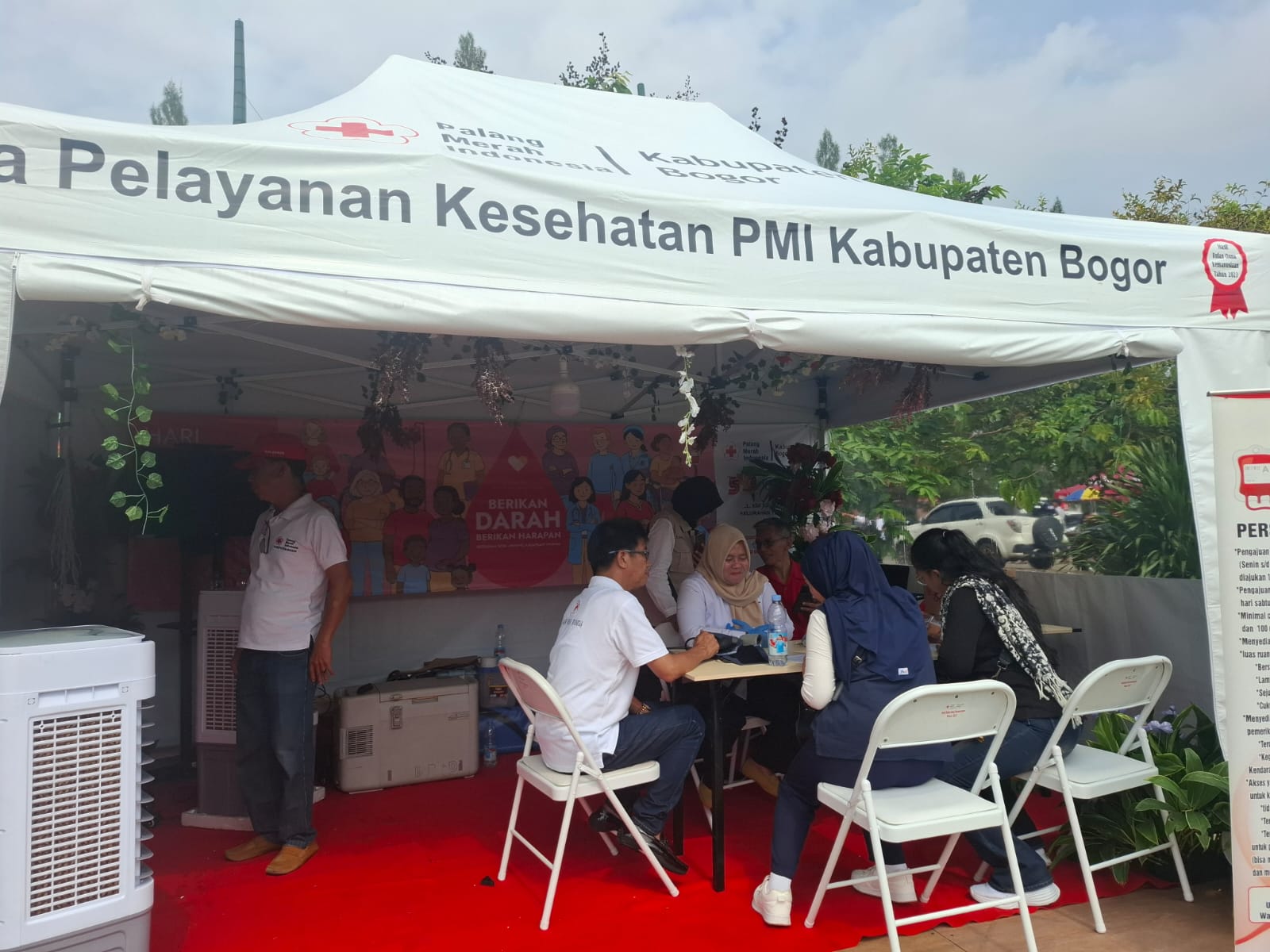 PMI Kabupaten Bogor Hadirkan Beragam Pelayanan Kemanusiaan di Kabogorfest 2025