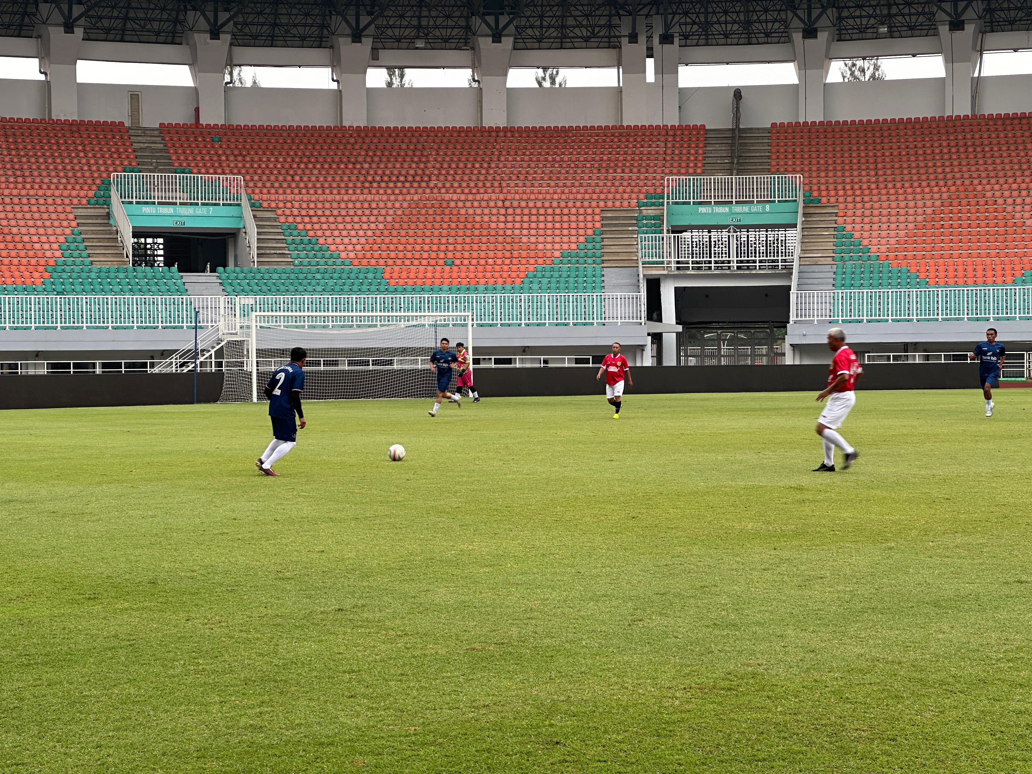 Studi Banding Infrastruktur Olahraga, Stadion Pakansari Jadi Rujukan Kota Sukabumi