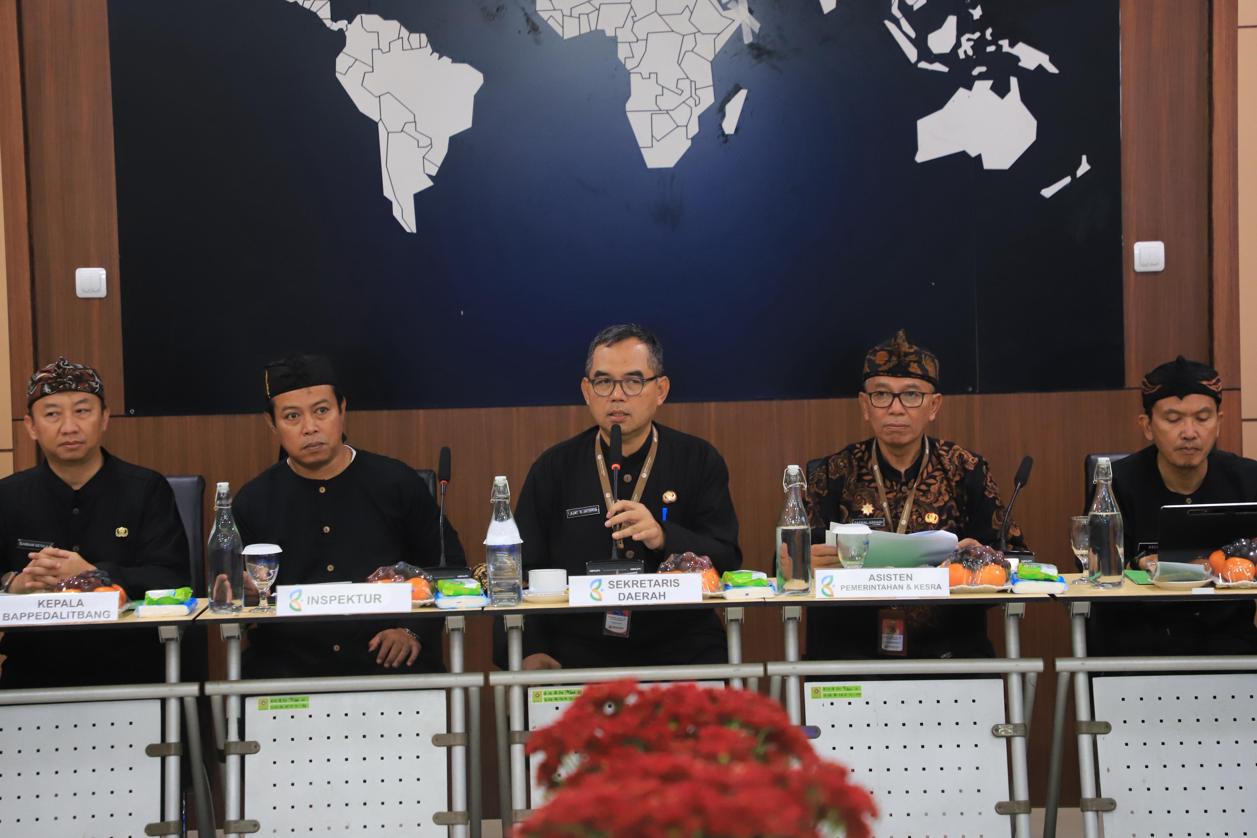 Sekda Tekankan Percepatan Penanganan Agenda Strategis Daerah