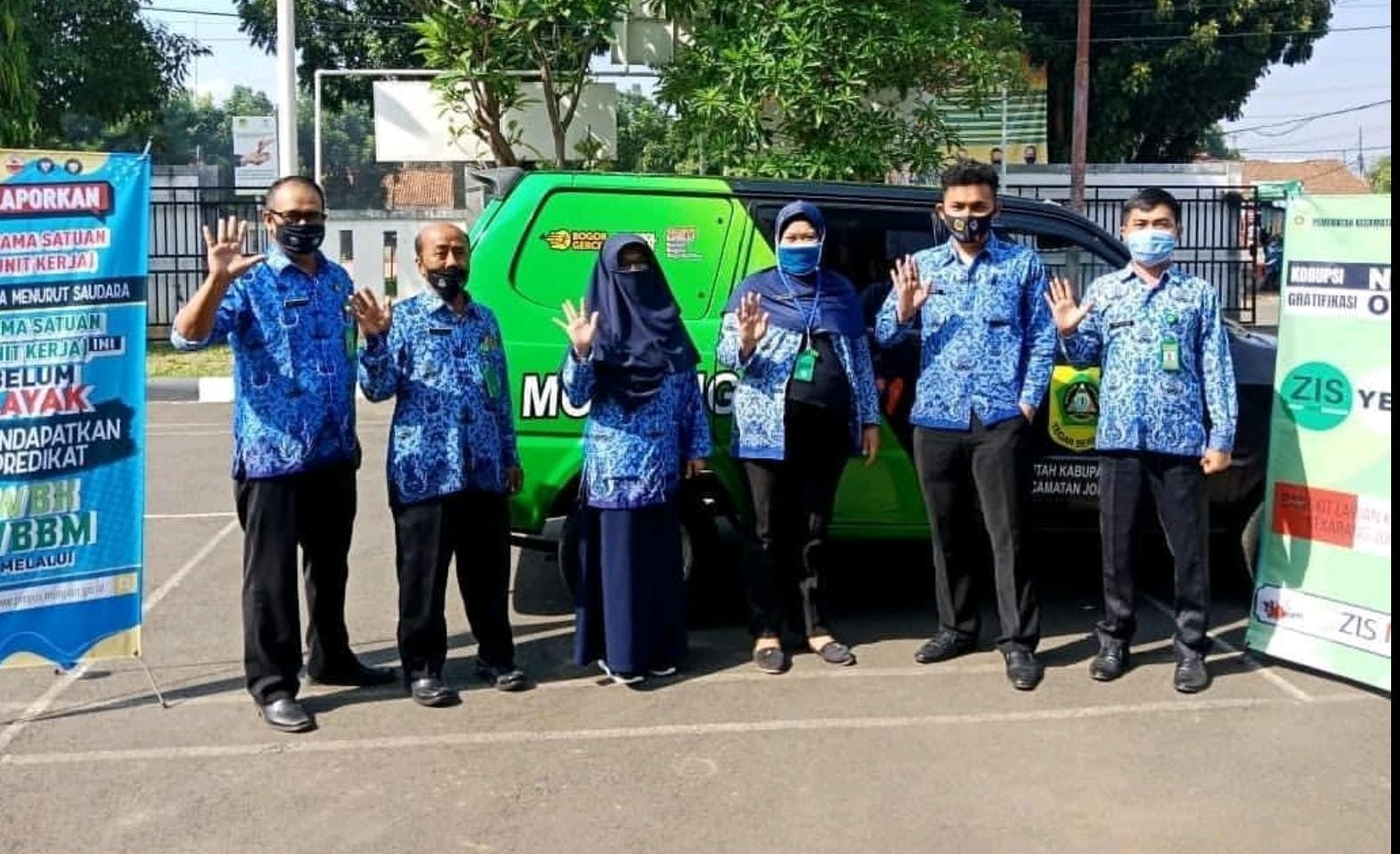 Jemput Bola Pelayanan Publik, Kecamatan Jonggol Luncurkan Mobil GERCEP–BERKAH–PASTI