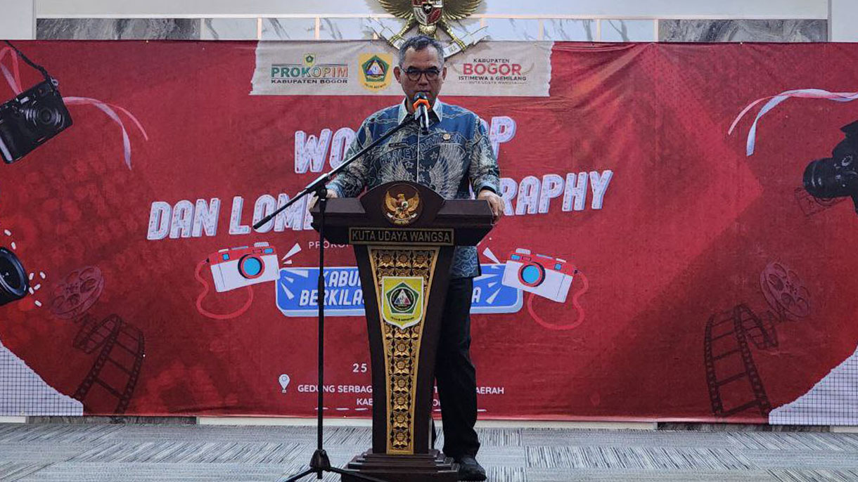 ASN Kabupaten Bogor Siap Produksi Visual Berkualitas melalui Workshop Videografi “Kabupaten Bogor Berkilau dalam Lensa”