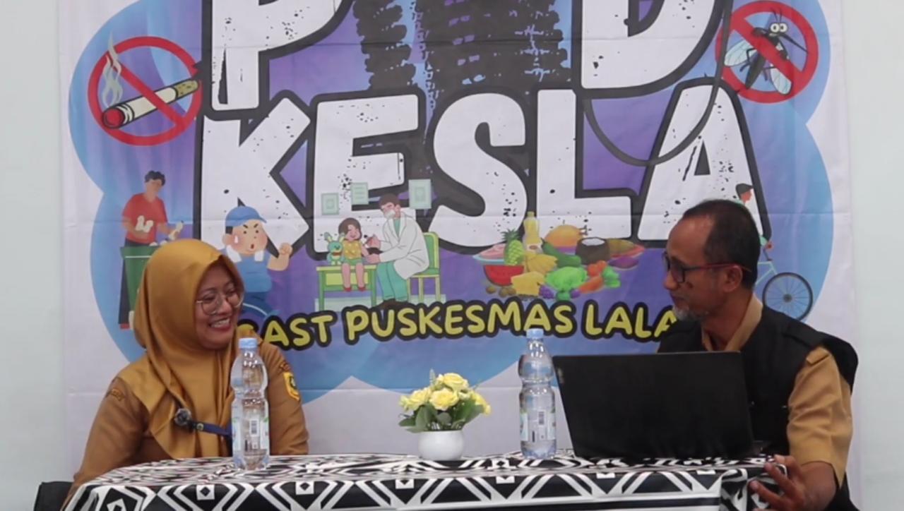 Puskesmas Laladon Hadirkan PODCKESLA Sebagai Ruang Edukasi Generasi Digital