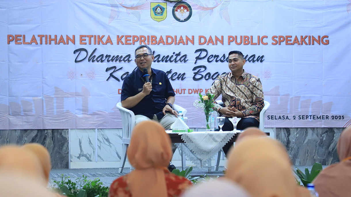 DWP Kabupaten Bogor Tekankan Pentingnya Sikap Lewat Pelatihan Public Speaking