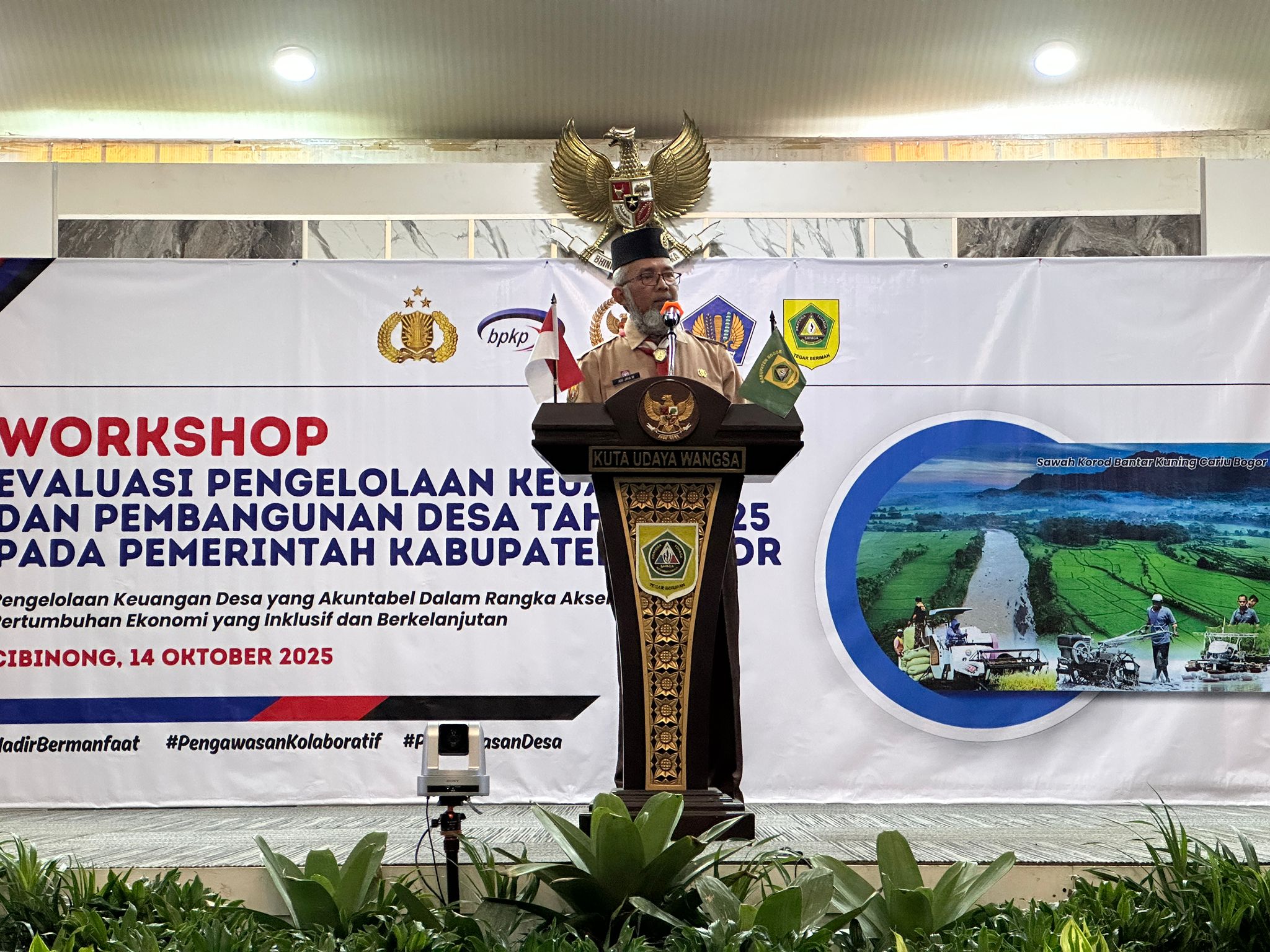 Pemkab Bogor Bersama BPKP Jawa Barat Gelar Workshop Evaluasi Pengelolaan Keuangan dan Pembangunan Desa 2025
