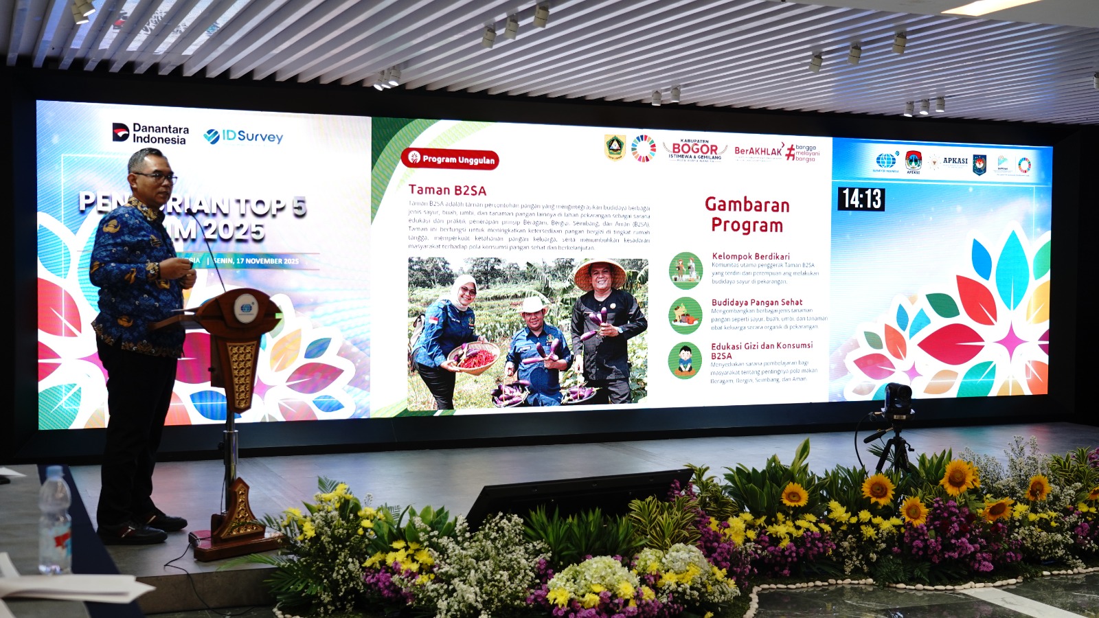 Sekda Ajat Paparkan Inovasi Taman B2SA Digital dan Aplikasi NGUPAHAN Pada Penjurian TOP 5 I-SIM 2025