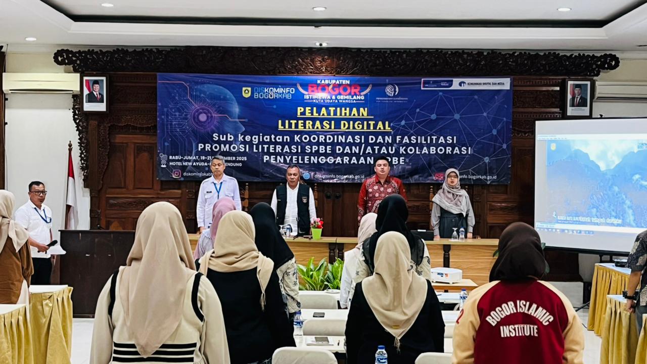 Pemkab Bogor Tingkatkan Kapasitas Digital Tenaga Pendidik Lewat Pelatihan Literasi Digital