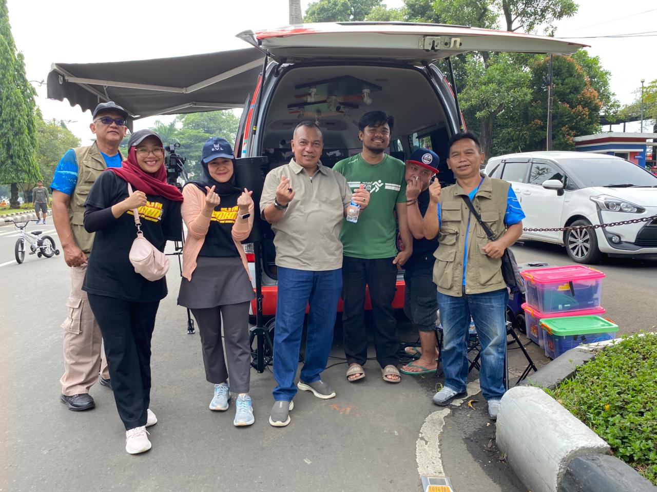 Diskominfo Kabupaten Bogor Hadirkan Layanan Digital, Edukasi Kewatdaruratan 112 Hingga Wifi Publik di CFD Tegar Beriman