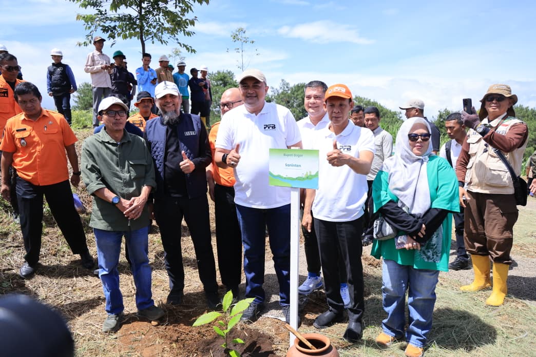 Pemkab Bogor Gaspol Rehabilitasi DAS, 100 Ribu Pohon Berhasil Ditanam Melalui Kolaborasi Lintas Sektor
