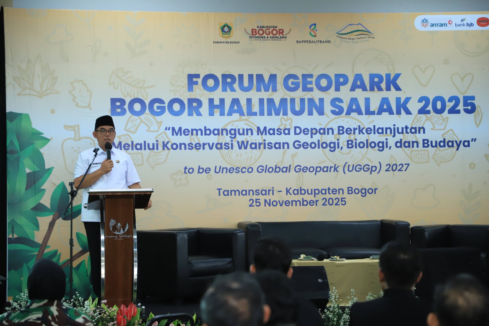 Sekda Ajat Rochmat Jatnika Dorong Penguatan Geopark Bogor Halimun Salak Menuju UNESCO Global Geopark