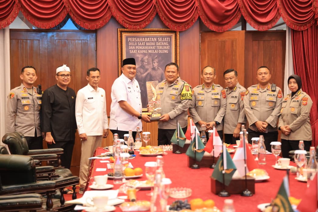 Bupati Bogor Terima Kunjungan Wakapolda Jabar, Perkuat Sinergi untuk Keamanan dan Pembangunan Daerah