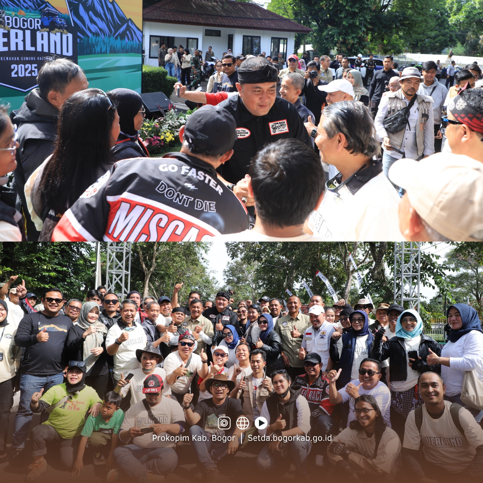 Bupati Bogor Tekankan Promosi Wisata dan Pelestarian Alam Melalui Overland 2025