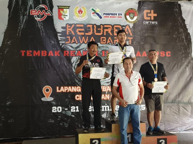 Atlet Menembak Kabupaten Bogor Borong Medali di Kejurda Jabar dan Jabar Open 2025