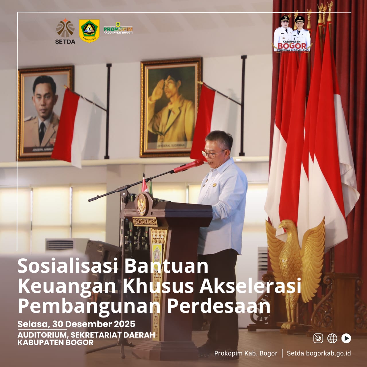 Rudy Susmanto Perkuat Tata Kelola Bantuan Keuangan, Percepat Pembangunan Desa