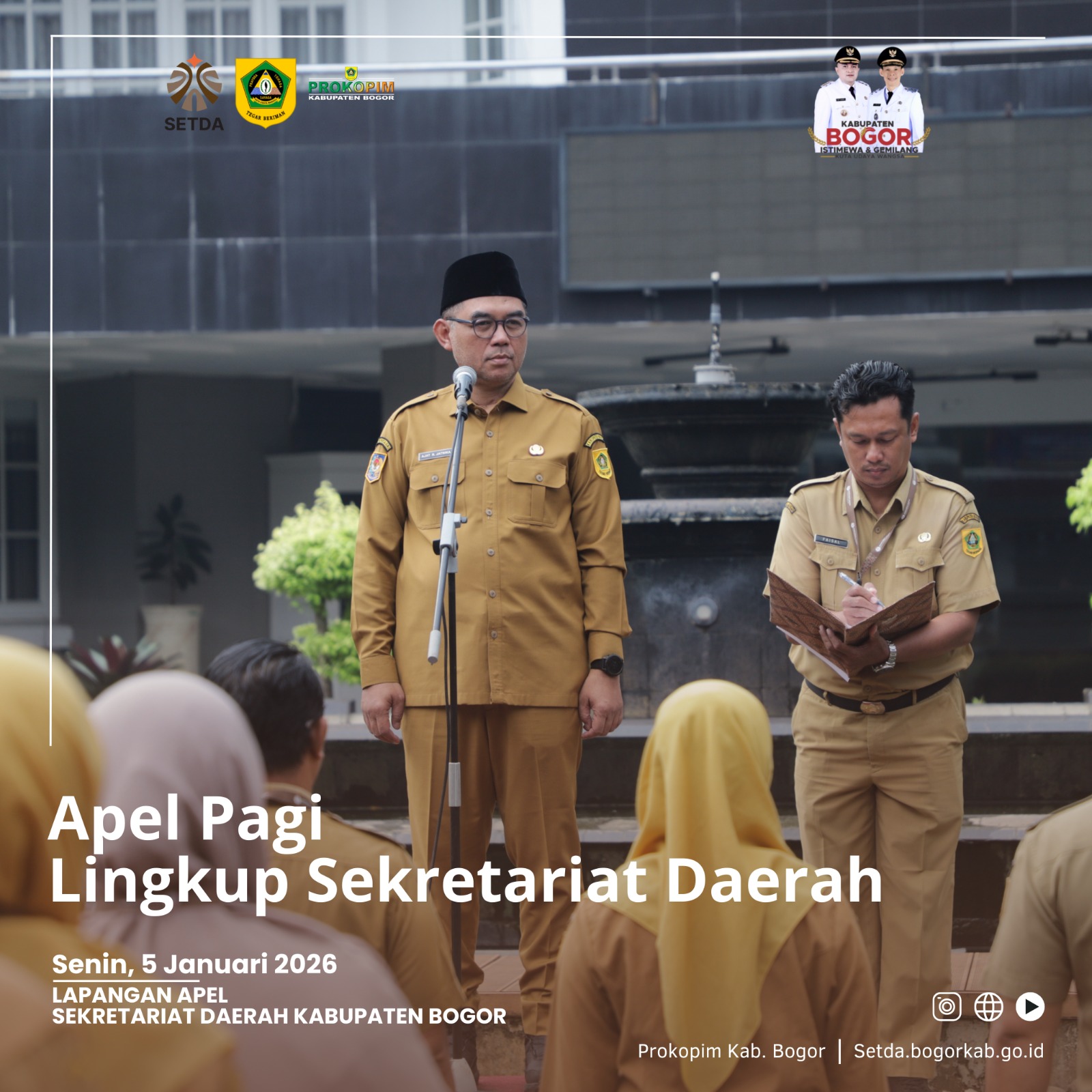 Sekda Ajak ASN Tingkatkan Kinerja dan Perkuat Kebijakan Strategis Di Tahun 2026