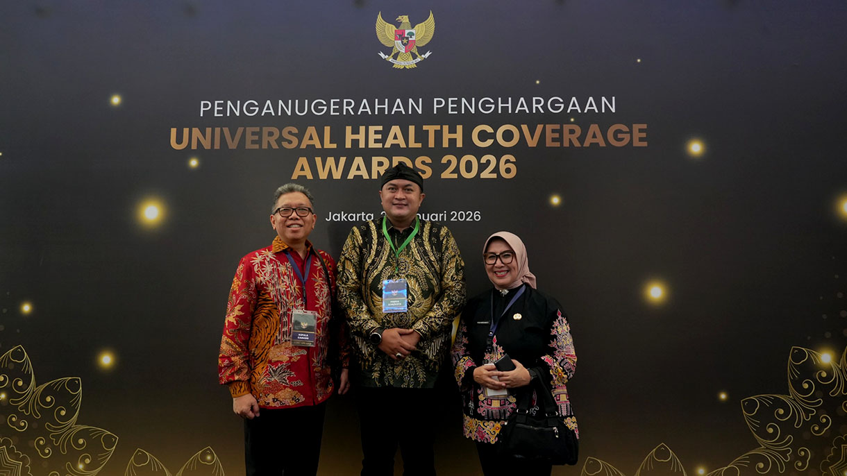 Komitmen Rudy Susmanto Tingkatkan Layanan Kesehatan Inklusif, Kabupaten Bogor Raih UHC Award 2026