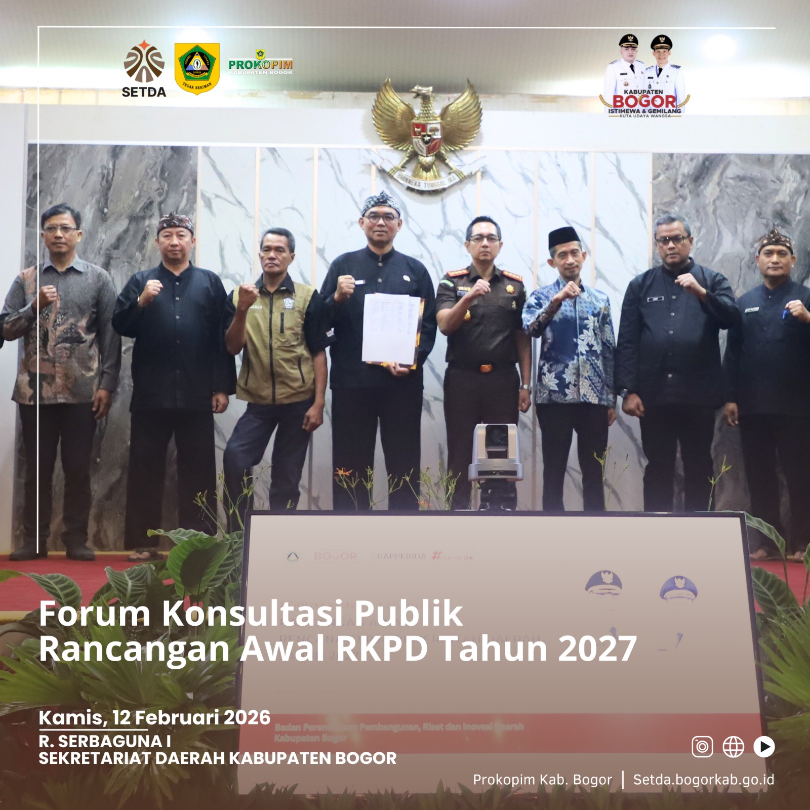 Pemkab Bogor  Lakukan Perencanaan Terintegrasi untuk Tekan Kemiskinan dan Pengangguran