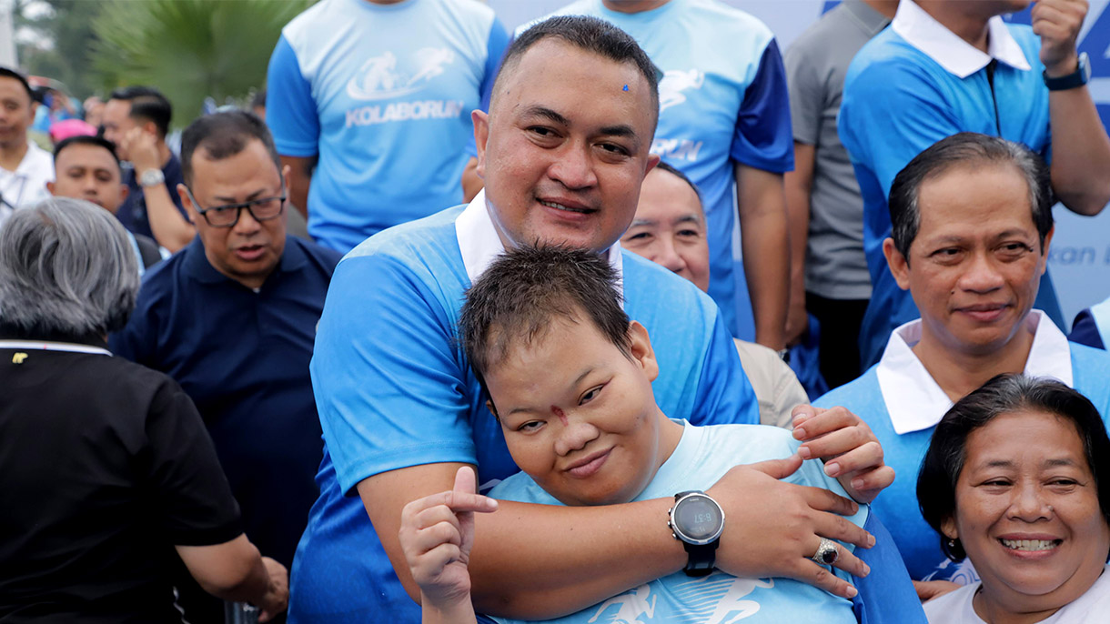 Rudy Susmanto Lepas 2.040 Peserta Kolaborun 2026, Ajang Lari Inklusif di Bogor yang Satukan Ribuan Pelari hingga Penyintas Kanker