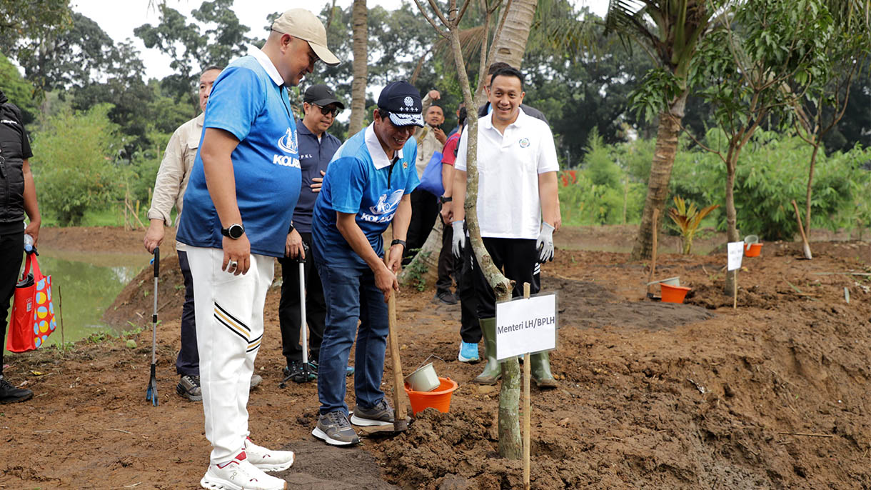 Gandeng Menteri LH, Rudy Susmanto Terus Pastikan Realisasi  “Satu Kecamatan, Satu Hutan Kotan” di Seluruh Kabupaten Bogor
