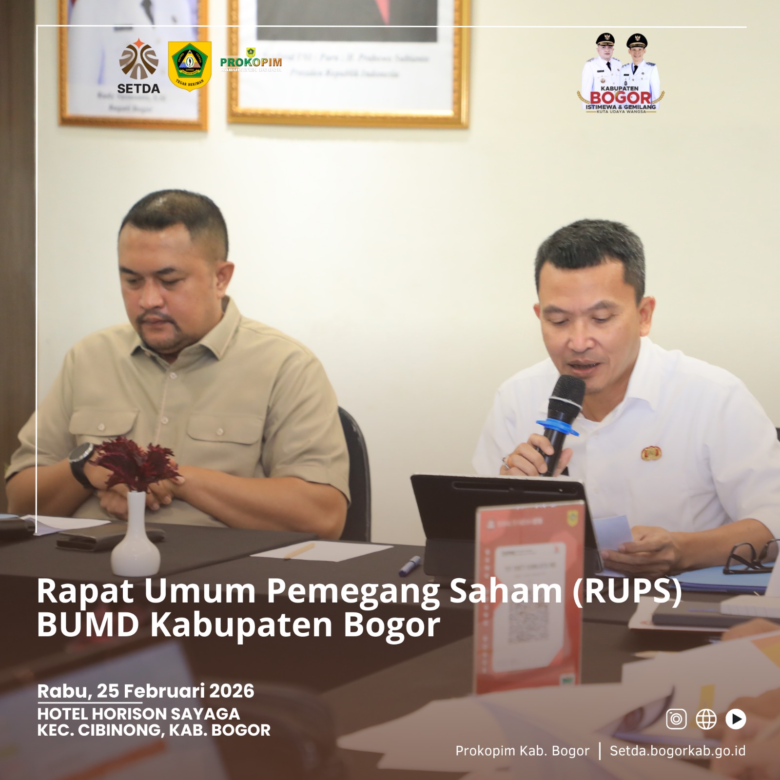 Rudy Susmanto Tegaskan Pengelolaan BUMD Profesional, Fokus Profit dan Berdampak Bagi Masyarakat