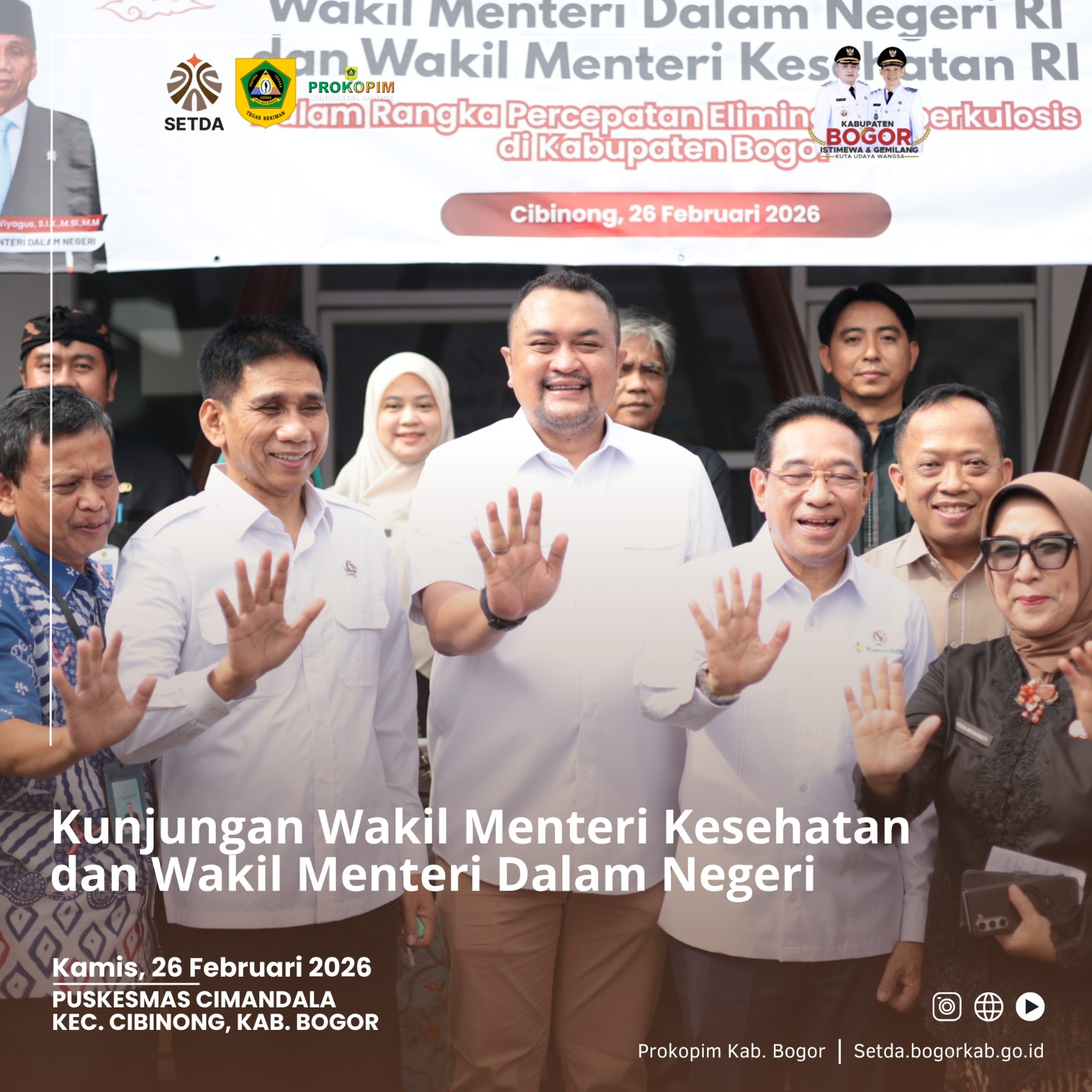 Rudy Susmanto Tegaskan Komitmen Percepatan Penanganan TBC di Kabupaten Bogor