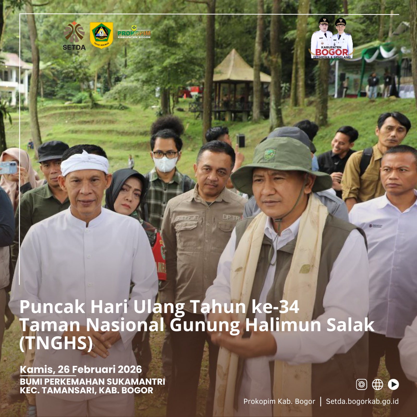 Pemkab Bogor dan Kemenhut Perkuat Sinergi Jaga Kawasan Konservasi