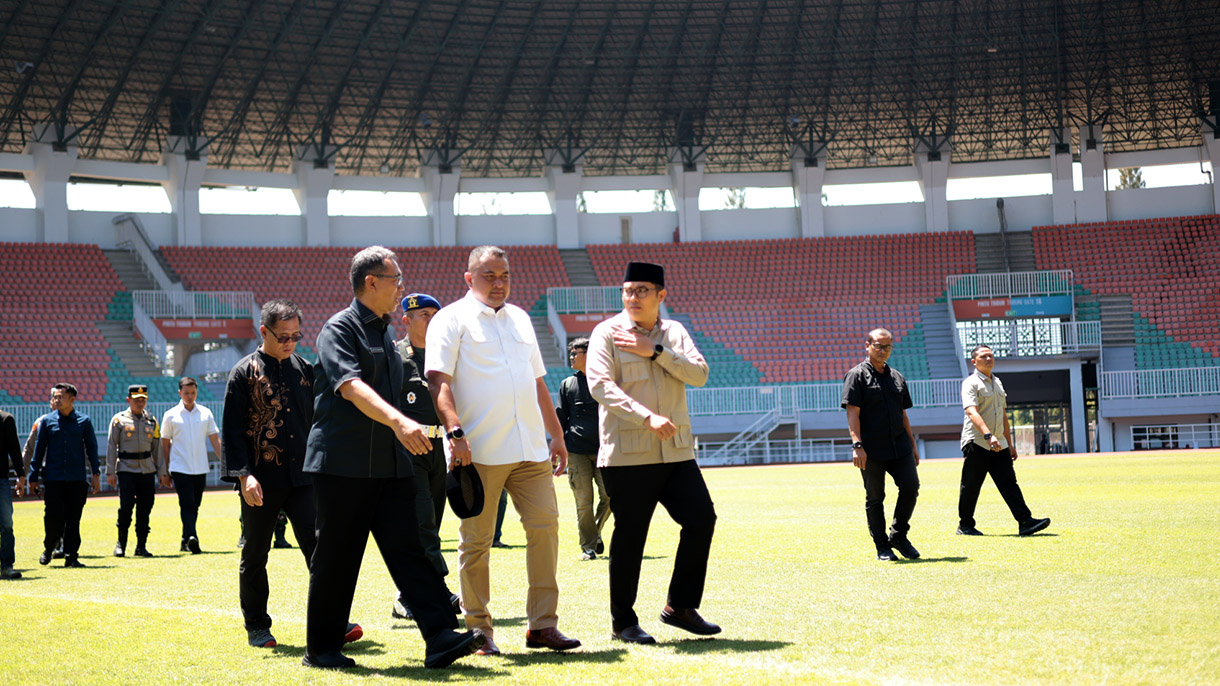 Rudy Susmanto Tinjau Langsung Kondisi Stadion Pakansari: Bersiap Jadi Lokasi Salat Idulfitri Berjamaah