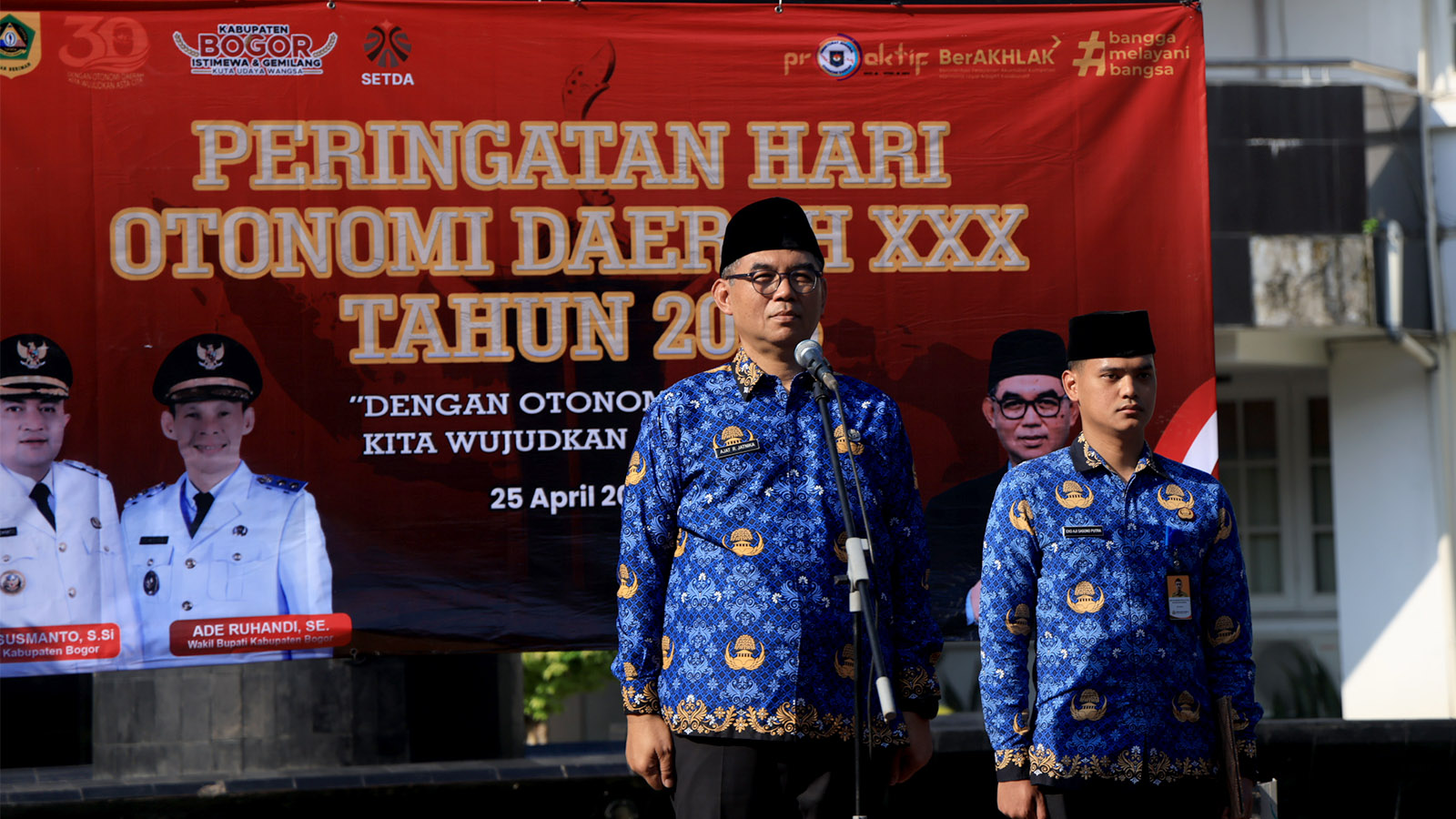 Sekda Bogor Tegaskan Penguatan Sinergi dan Kemandirian Daerah pada Peringatan Hari Otonomi Daerah ke-30