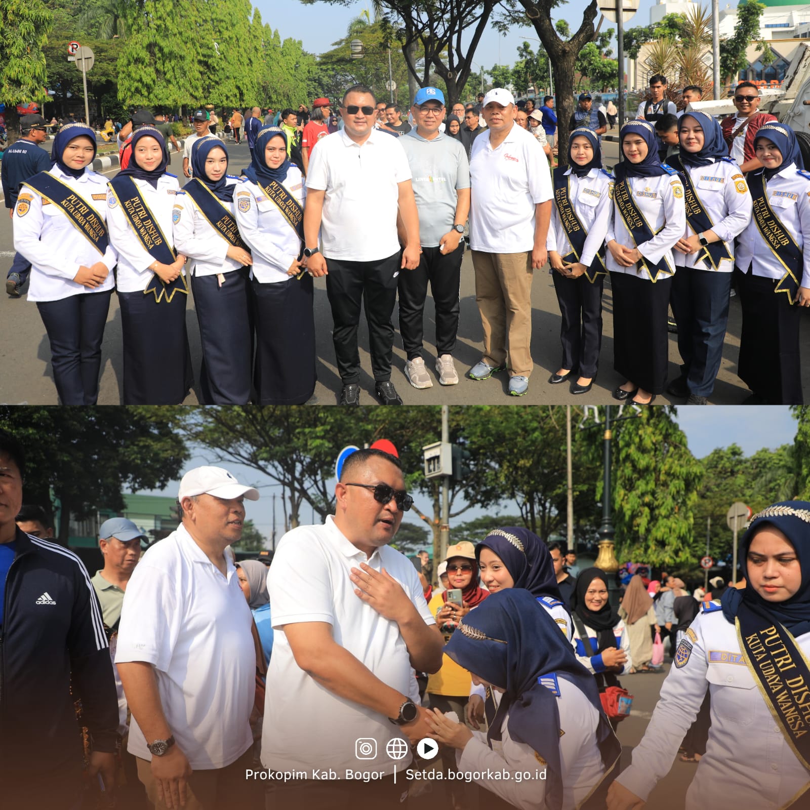 Bupati Bogor Laksanakan Car Free Day Bersama Masyarakat di Tegar Beriman