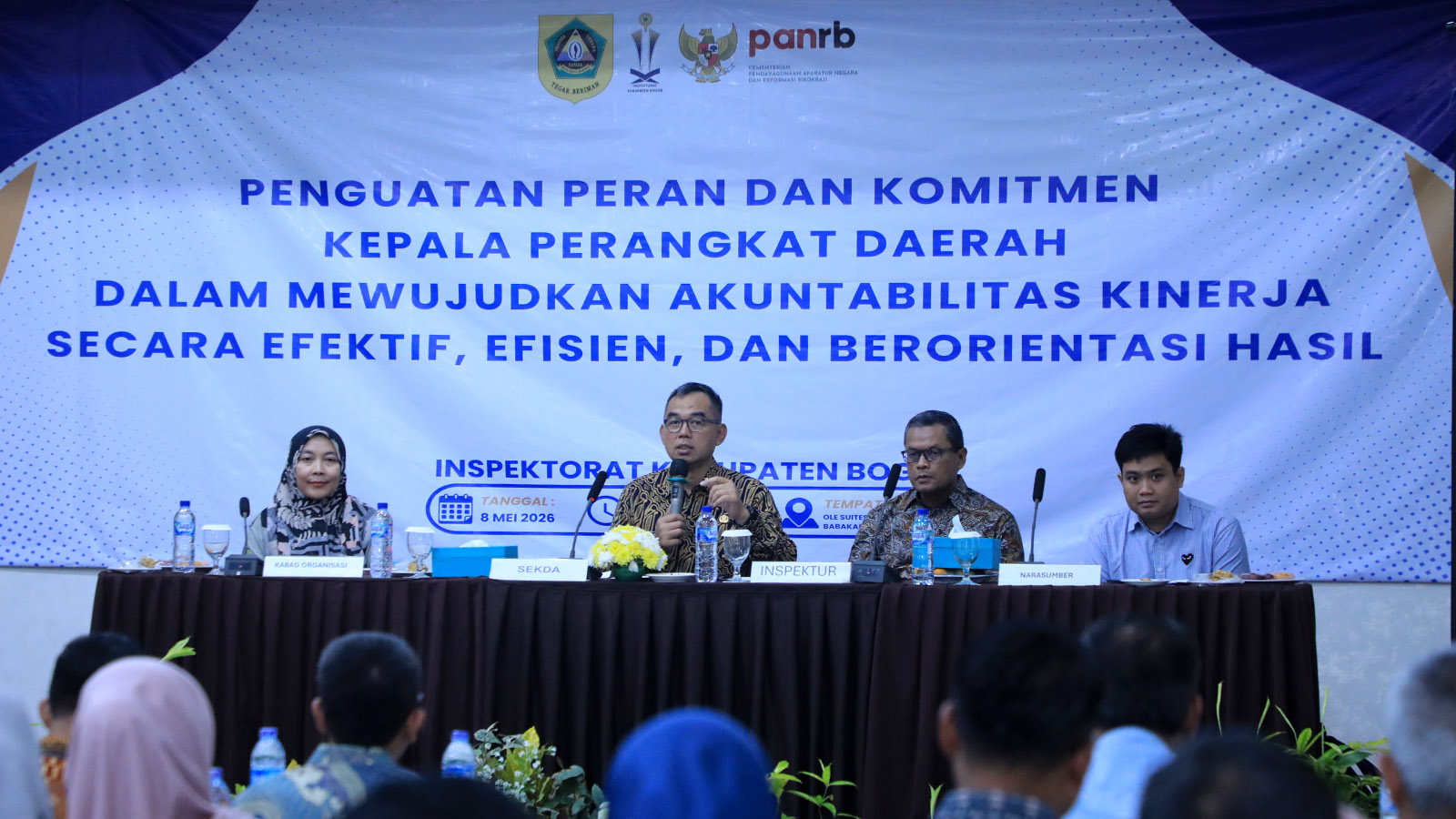 Wujudkan Bogor Istimewa, Sekda Ajat Tekankan Kinerja Perangkat Daerah Berbasis Hasil