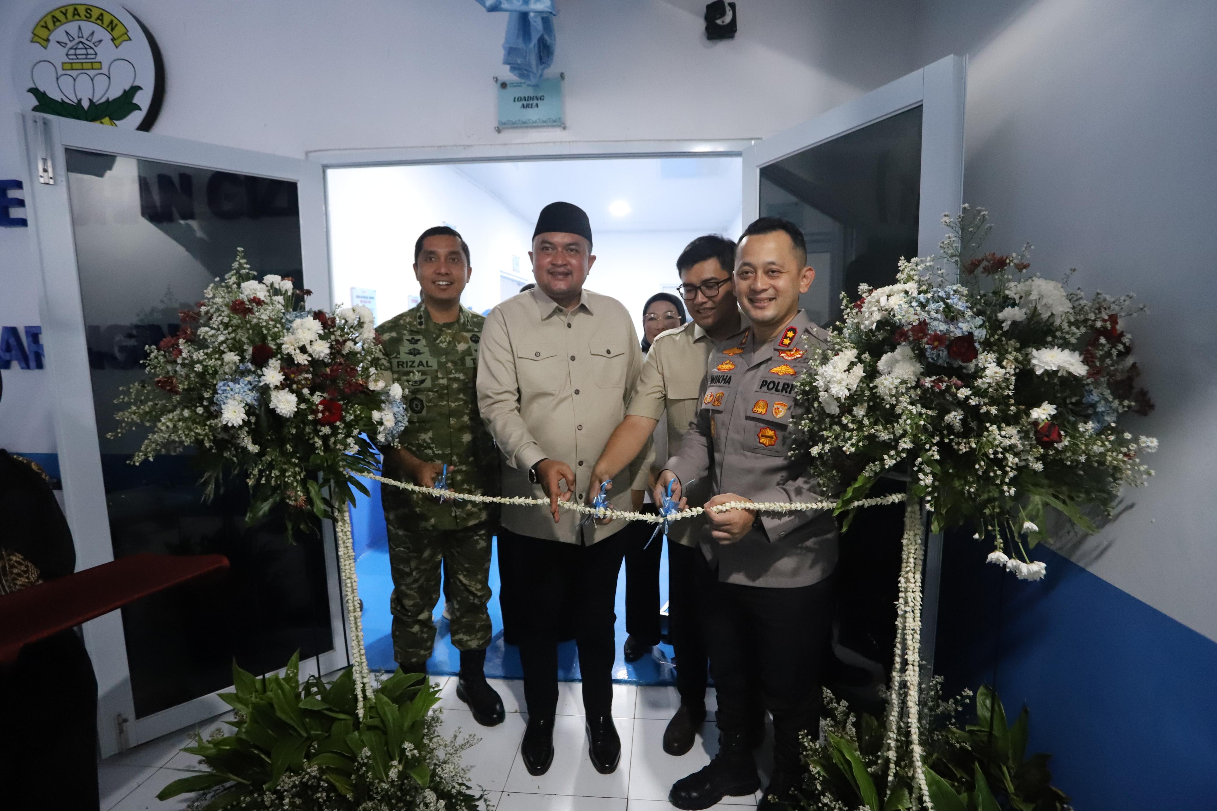 Rudy Susmanto Ikuti Panen Raya Jagung Serentak dan Peresmian SPPG Polres Bogor Caringin