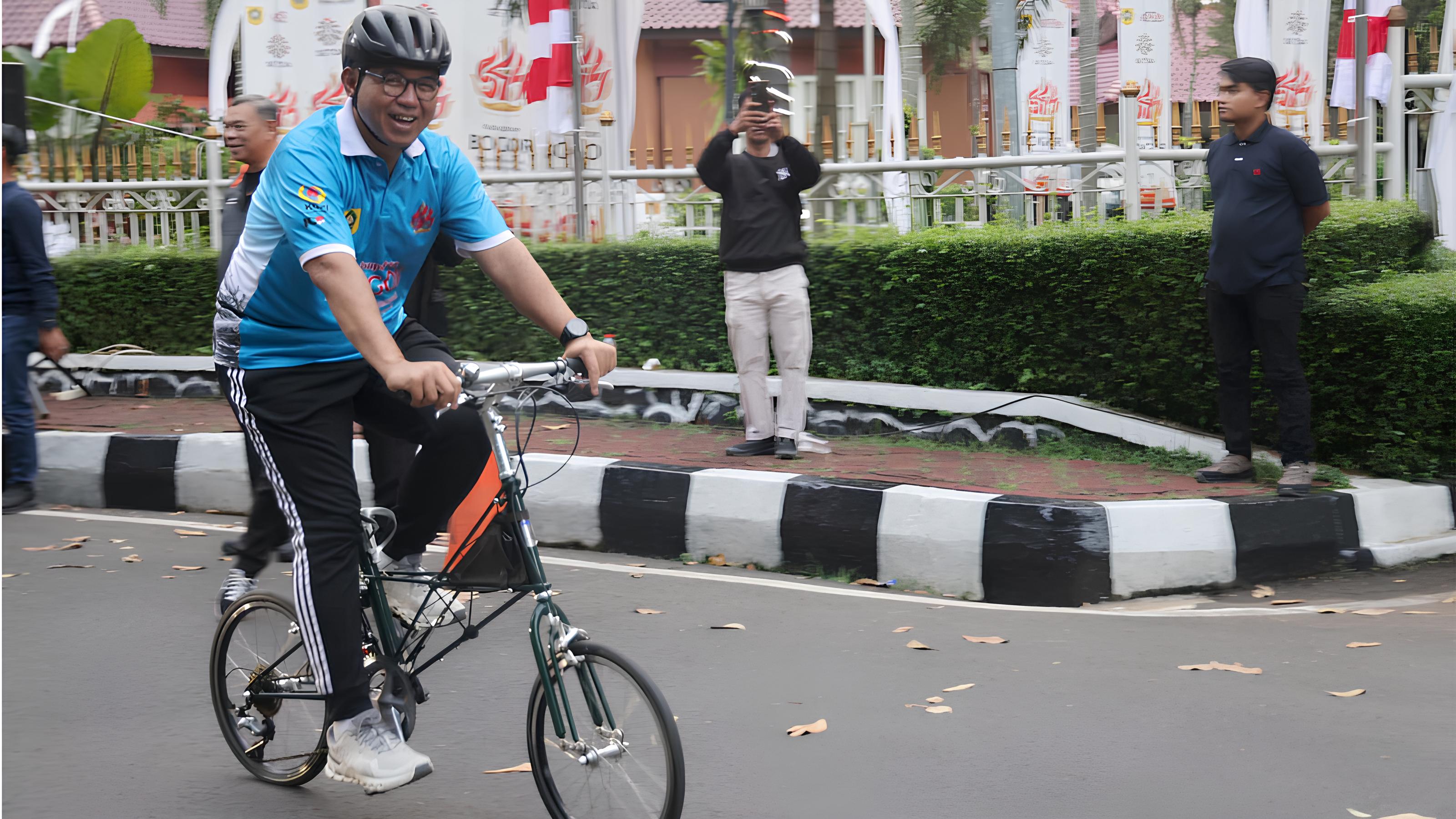 Sekda Ajat Ajak Masyarakat Mengenal Kembali Perjalanan Panjang Daerah yang Kita Cintai lewat Gowes Napak Tilas Bogor