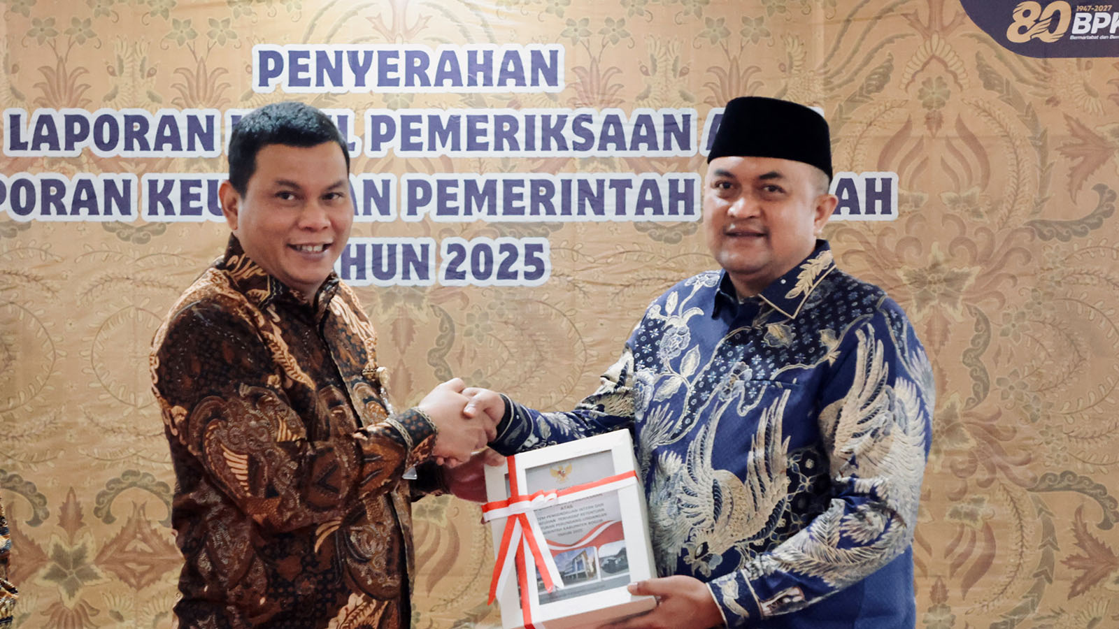 Pemkab Bogor Kembali Raih Opini WTP Atas LKPD 2025