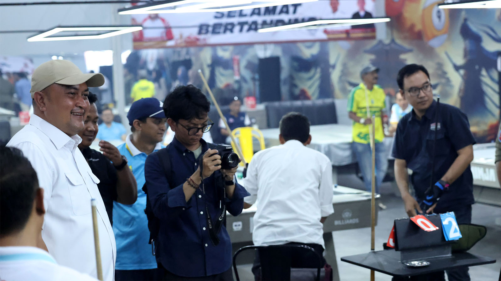 Bupati Rudy Susmanto Dorong Sportivitas ASN Lewat Turnamen Biliar