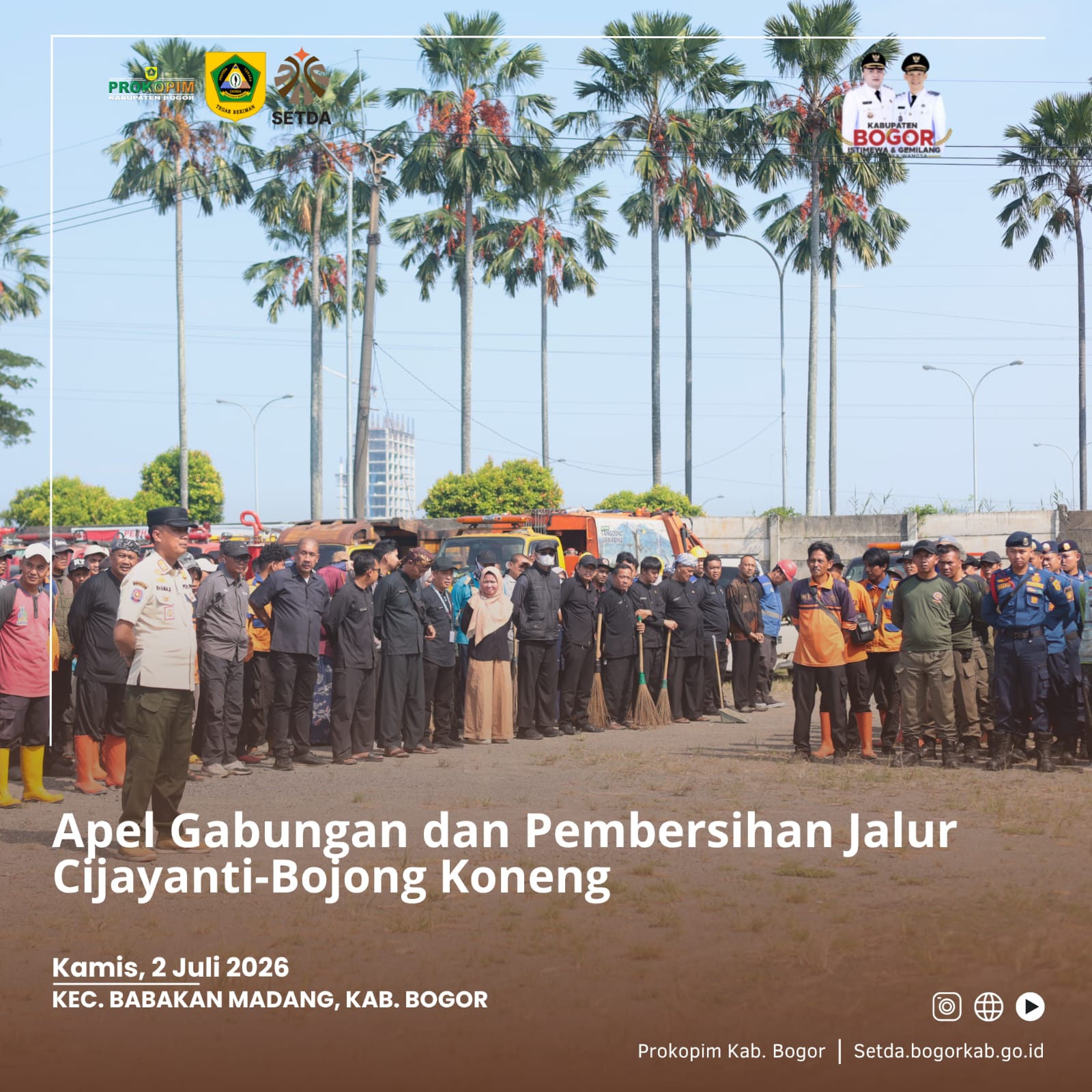 Bupati Bogor Satukan Seluruh Jajaran Tata Babakan Madang, Tunjukkan Wajah Terbaik Kabupaten Bogor