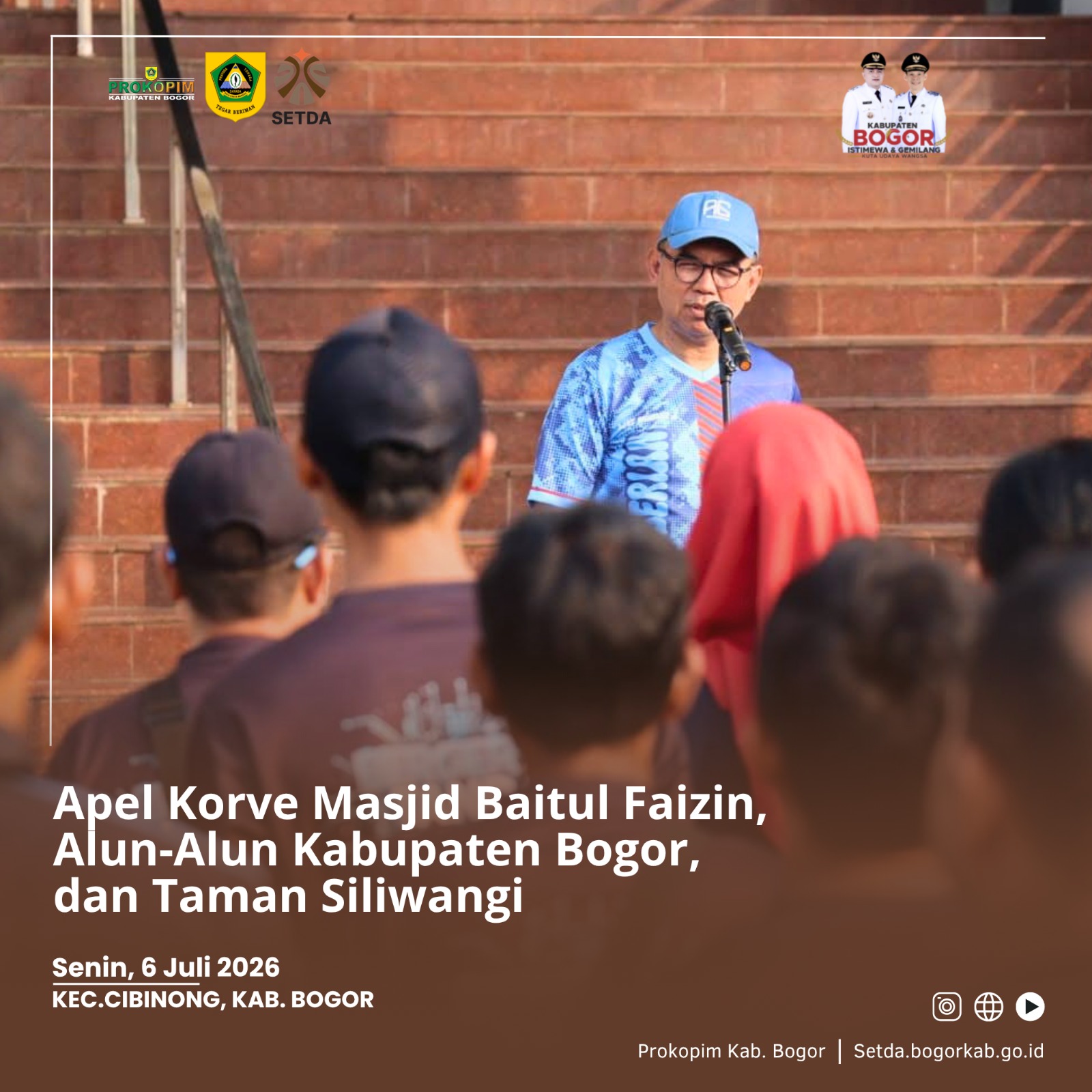 Tindak Lanjuti Arahan Bupati Rudy Susmanto, Pemkab Bogor Bergerak Serentak Gelar Aksi Bersih Kawasan Pusat Pemerintahan