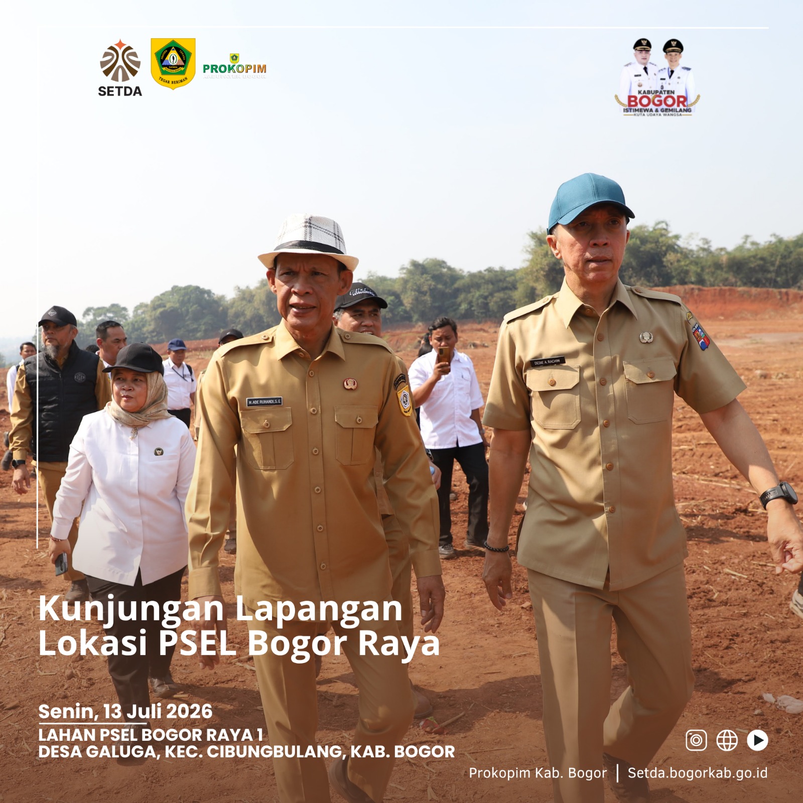 Pemkab dan Pemkot Bogor Sinergi Matangkan Persiapan Pembangunan PSEL dan BBMT di Galuga